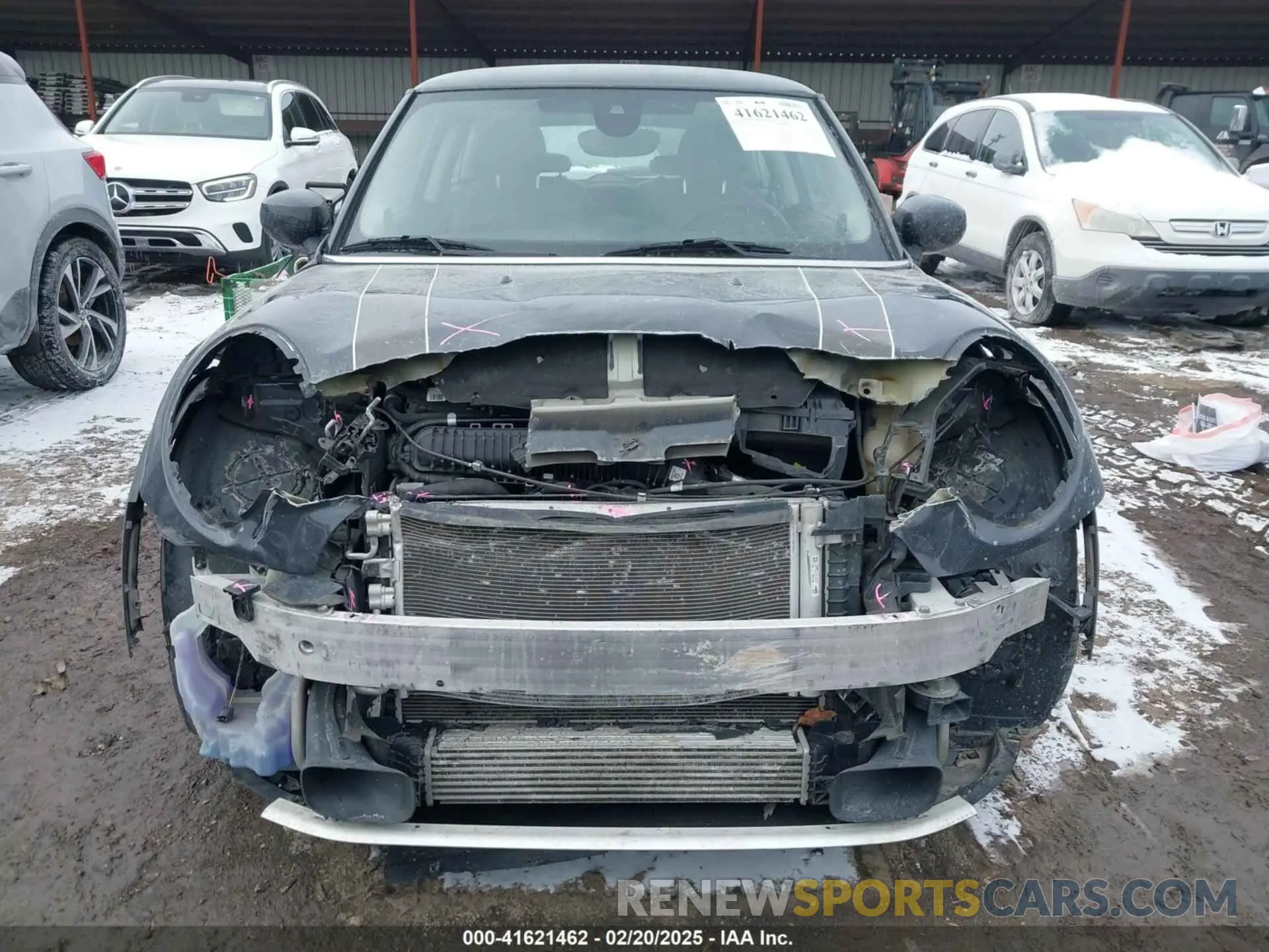 13 fotografías del automóvil dañado WMWXR5C07L2L60692 MINI HARDTOP 2020