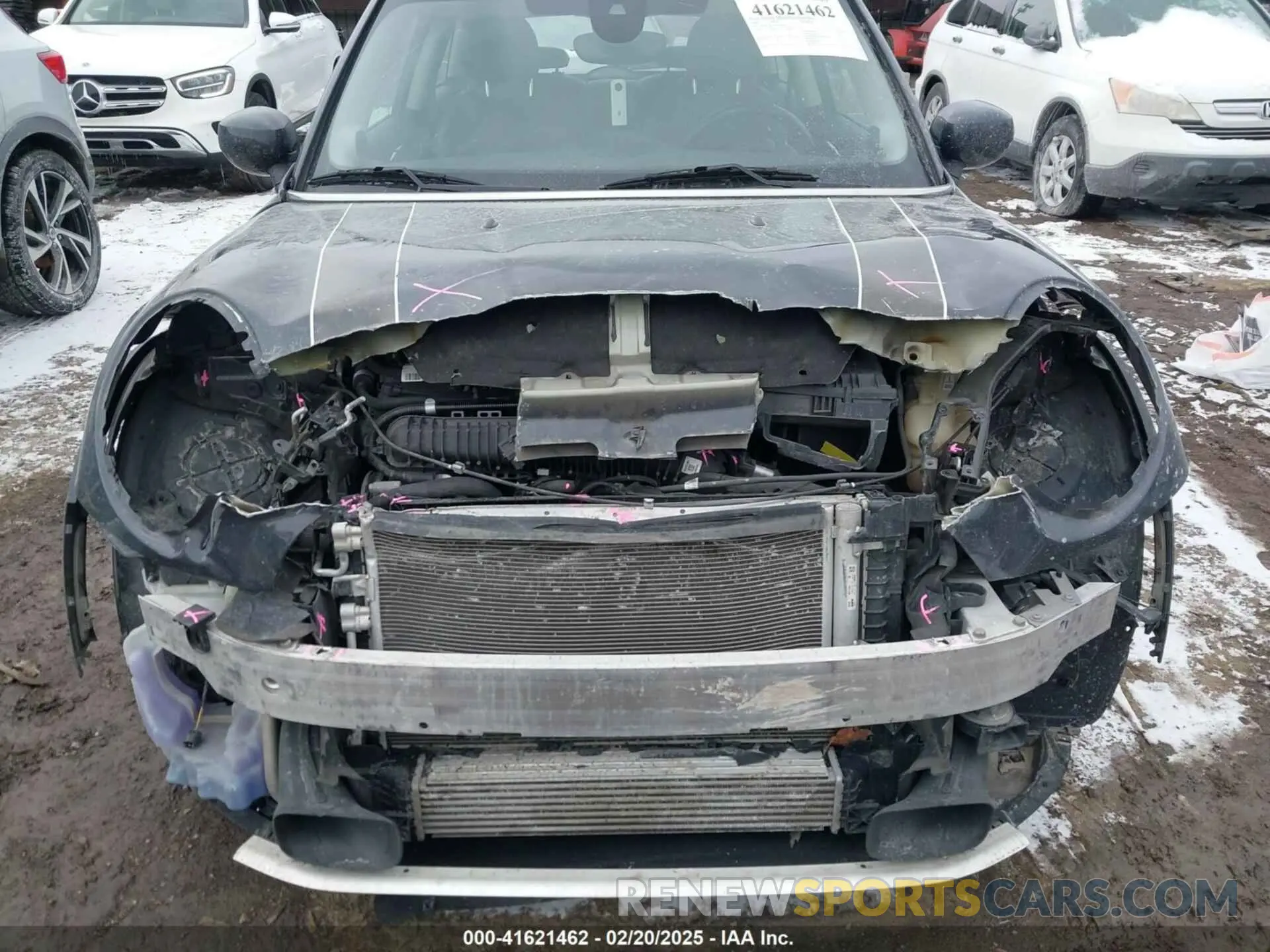 6 fotografías del automóvil dañado WMWXR5C07L2L60692 MINI HARDTOP 2020