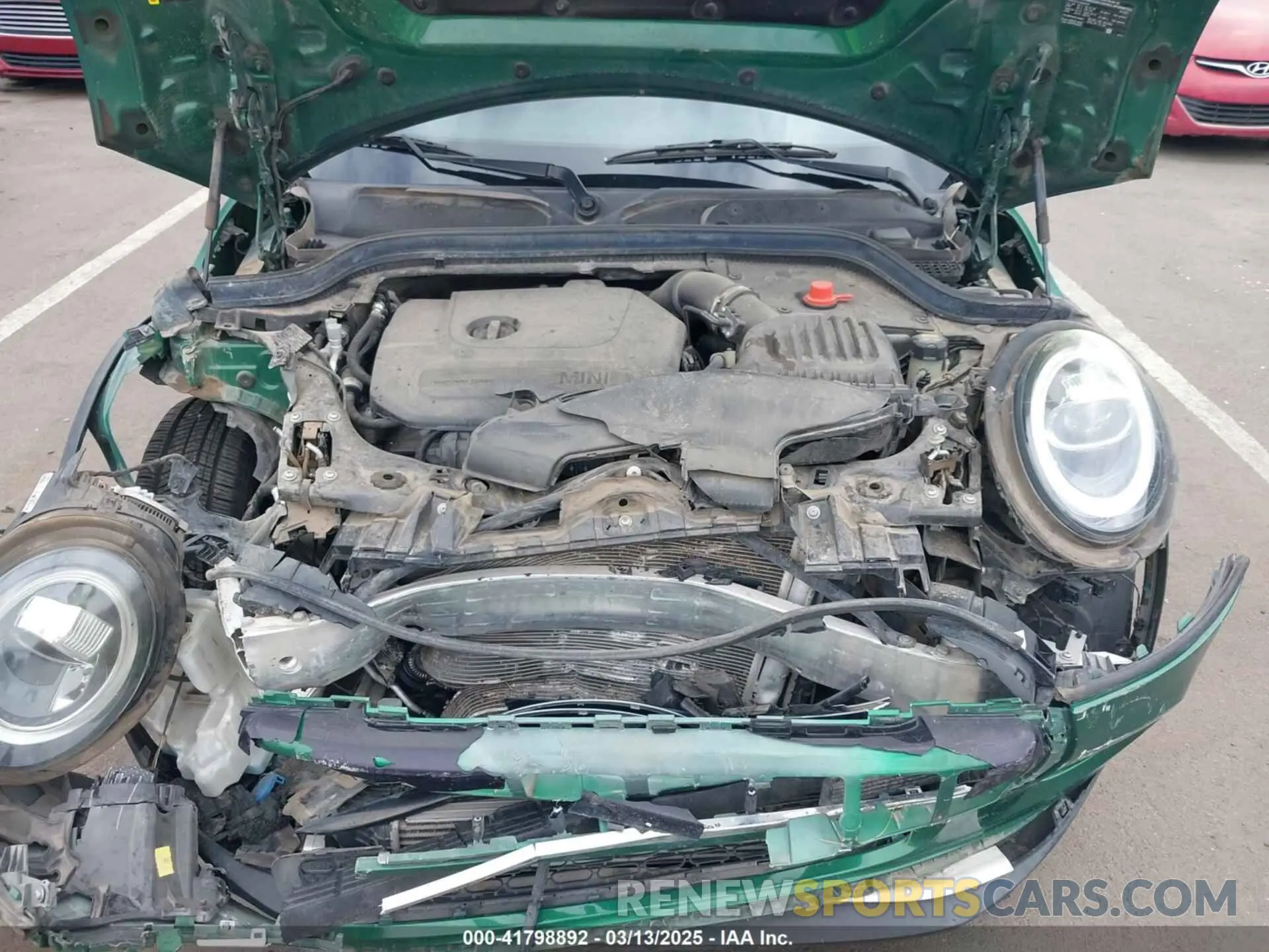 10 fotografías del automóvil dañado WMWXU7C08L2M11014 MINI HARDTOP 2020