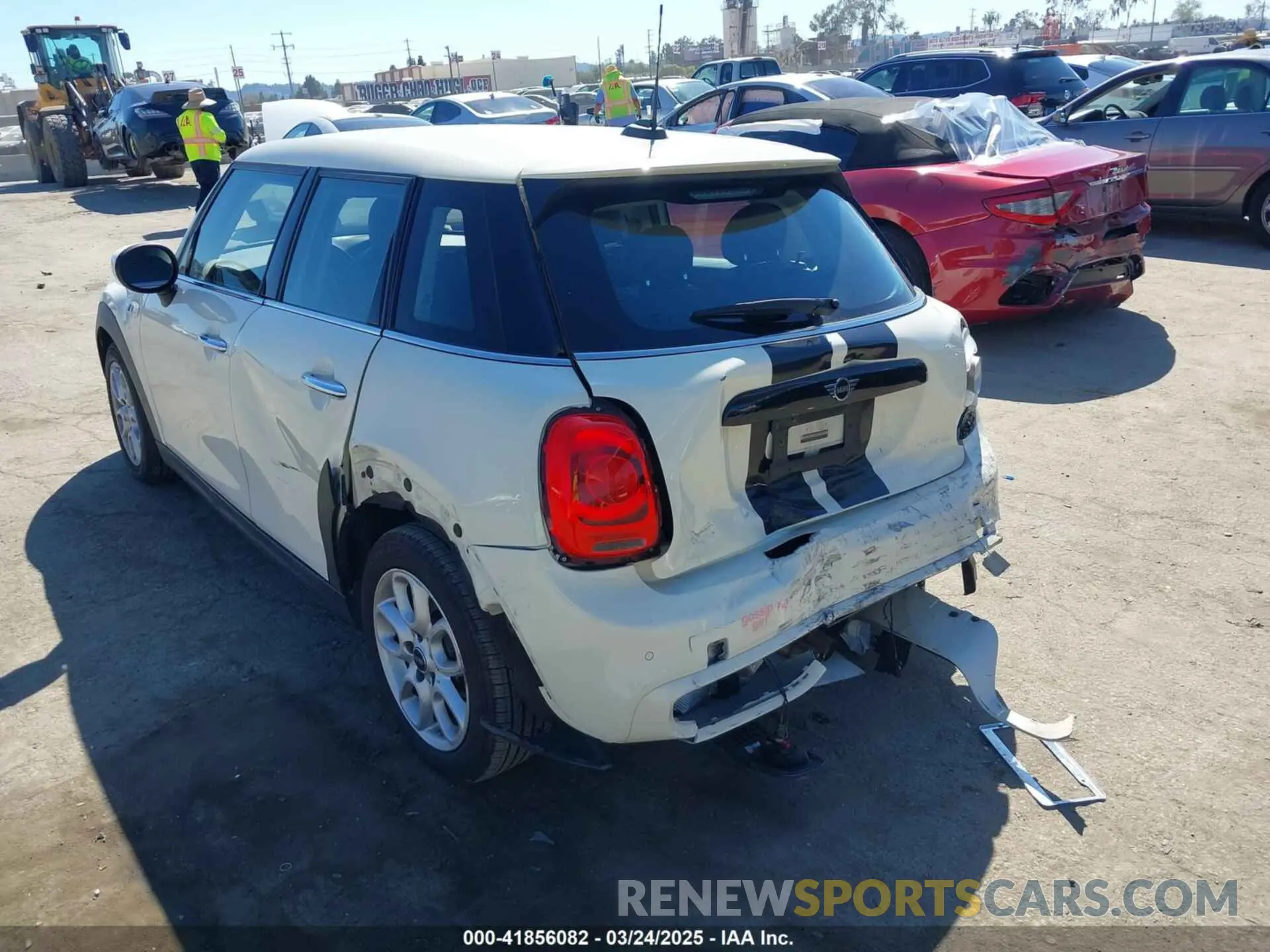 3 fotografías del automóvil dañado WMWXU9C06L2L39385 MINI HARDTOP 2020