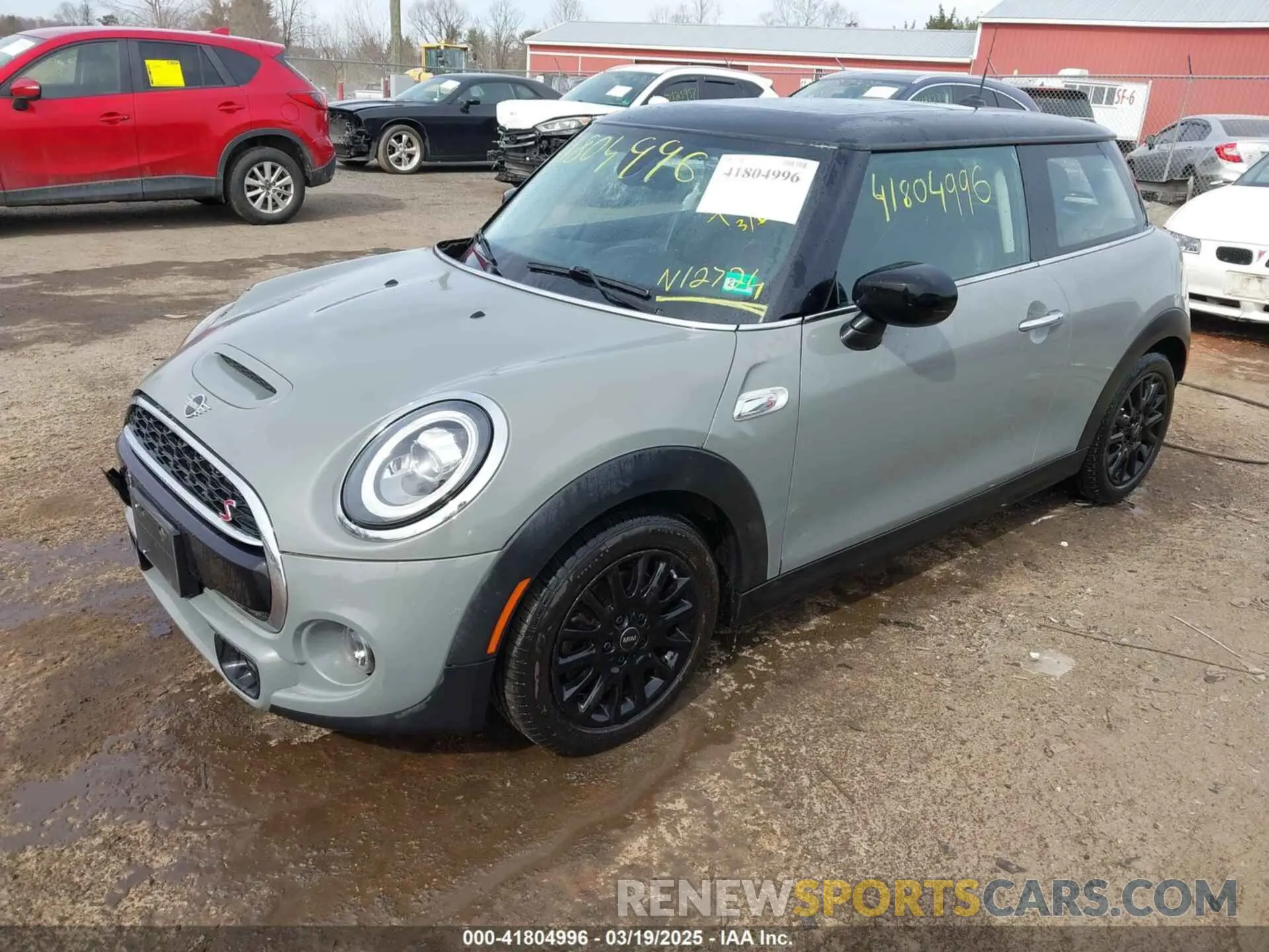 2 fotografías del automóvil dañado WMWXR5C08M2N12724 MINI HARDTOP 2021
