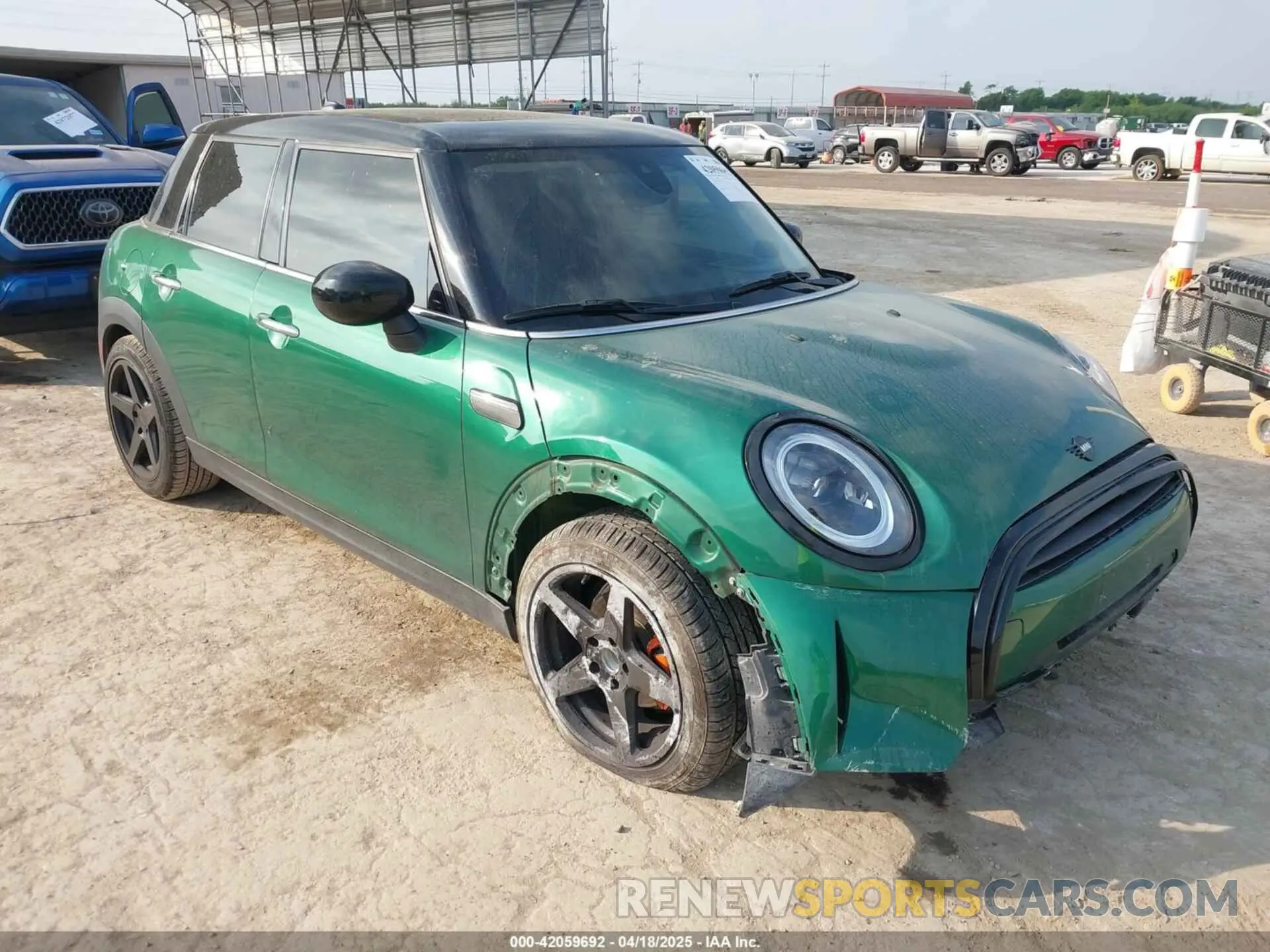 1 fotografías del automóvil dañado WMW33DK04N2P84250 MINI HARDTOP 2022
