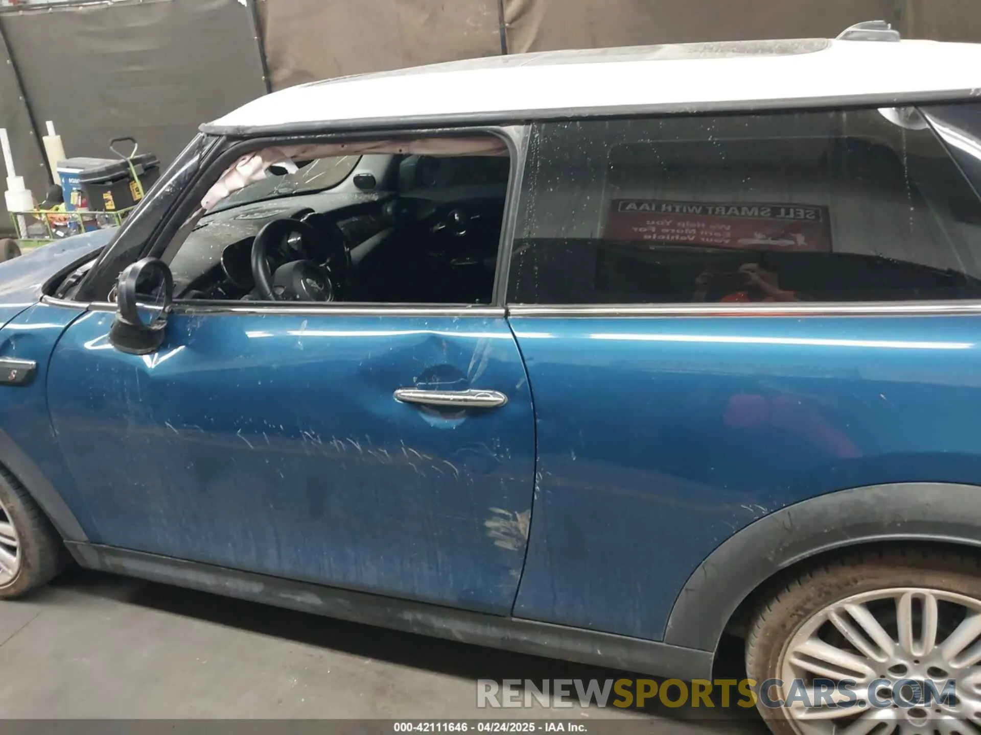 14 fotografías del automóvil dañado WMW53DH05N2R09949 MINI HARDTOP 2022