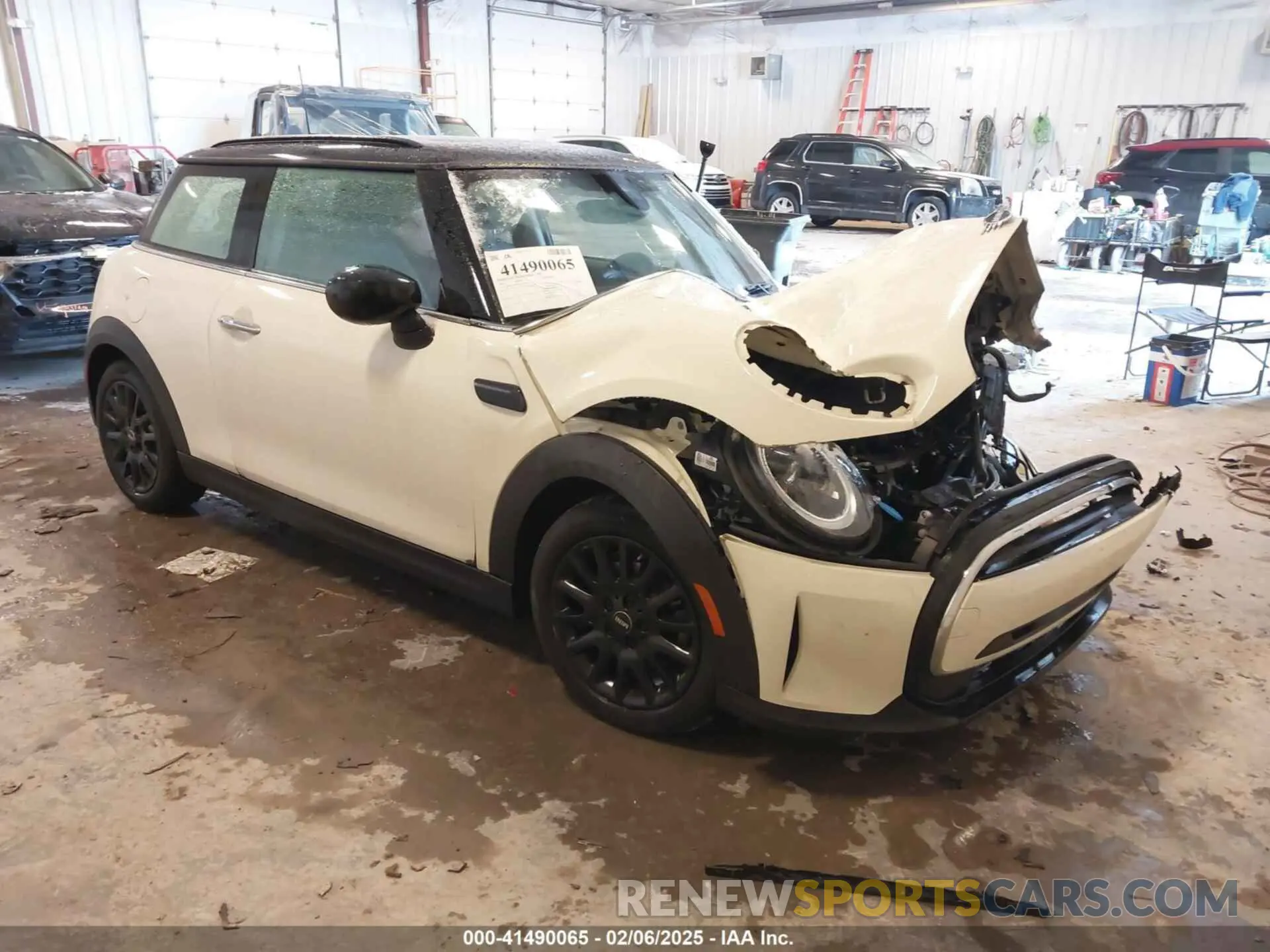 1 fotografías del automóvil dañado WMW33DH01P2T73141 MINI HARDTOP 2023