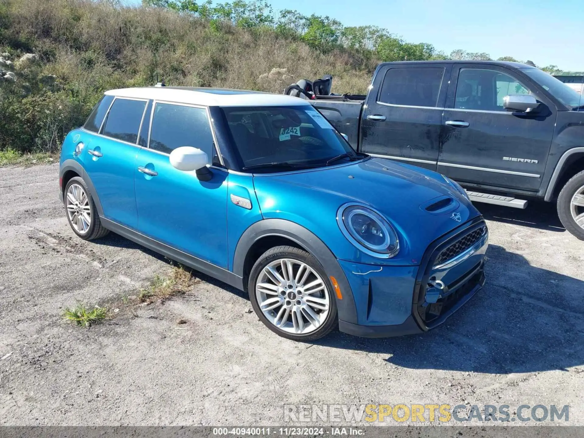 1 fotografías del automóvil dañado WMW53DK05P2T69174 MINI HARDTOP 2023