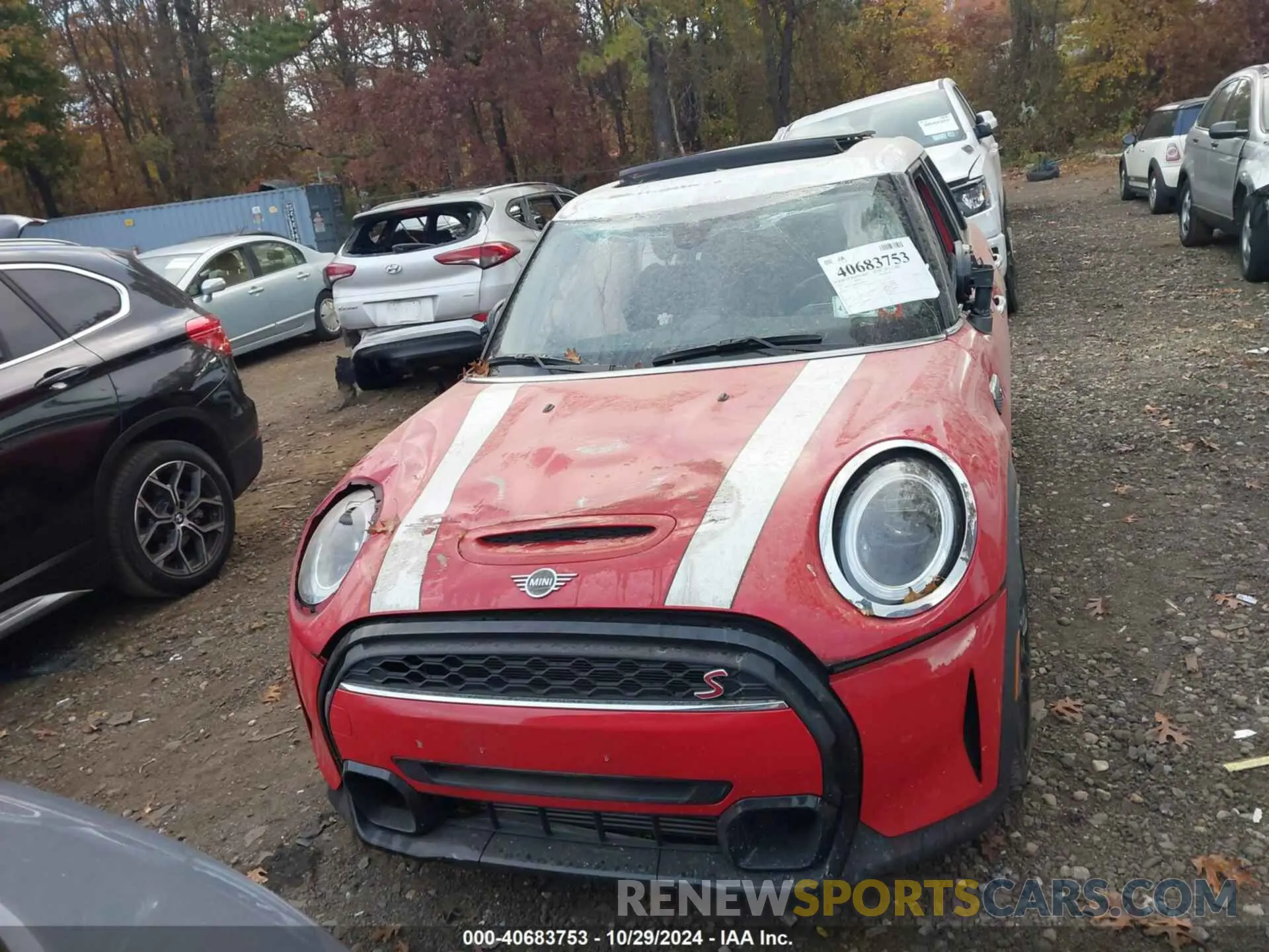12 fotografías del automóvil dañado WMW53DK0XP2S99817 MINI HARDTOP 2023