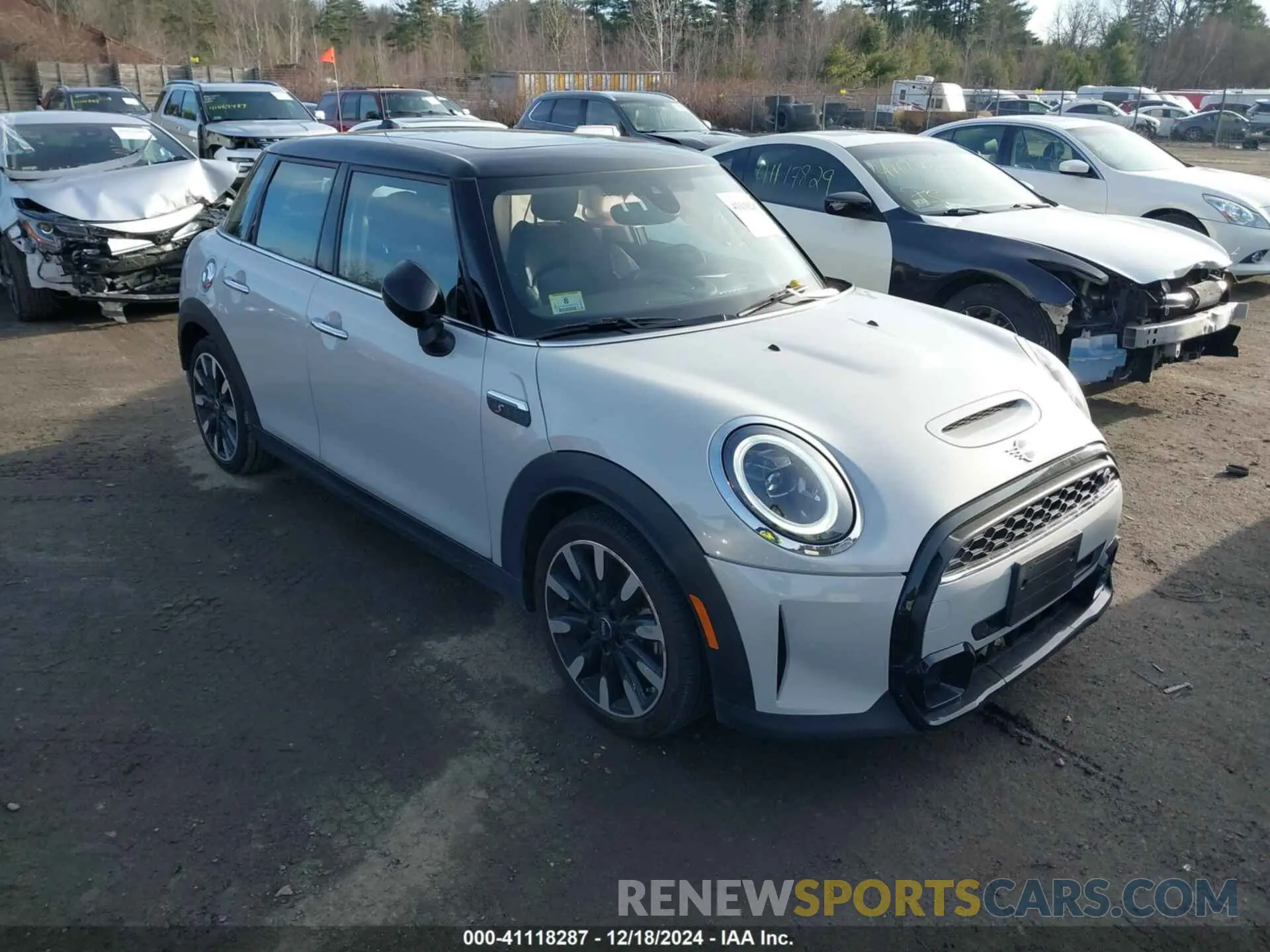 1 fotografías del automóvil dañado WMW53DK0XP2T48529 MINI HARDTOP 2023