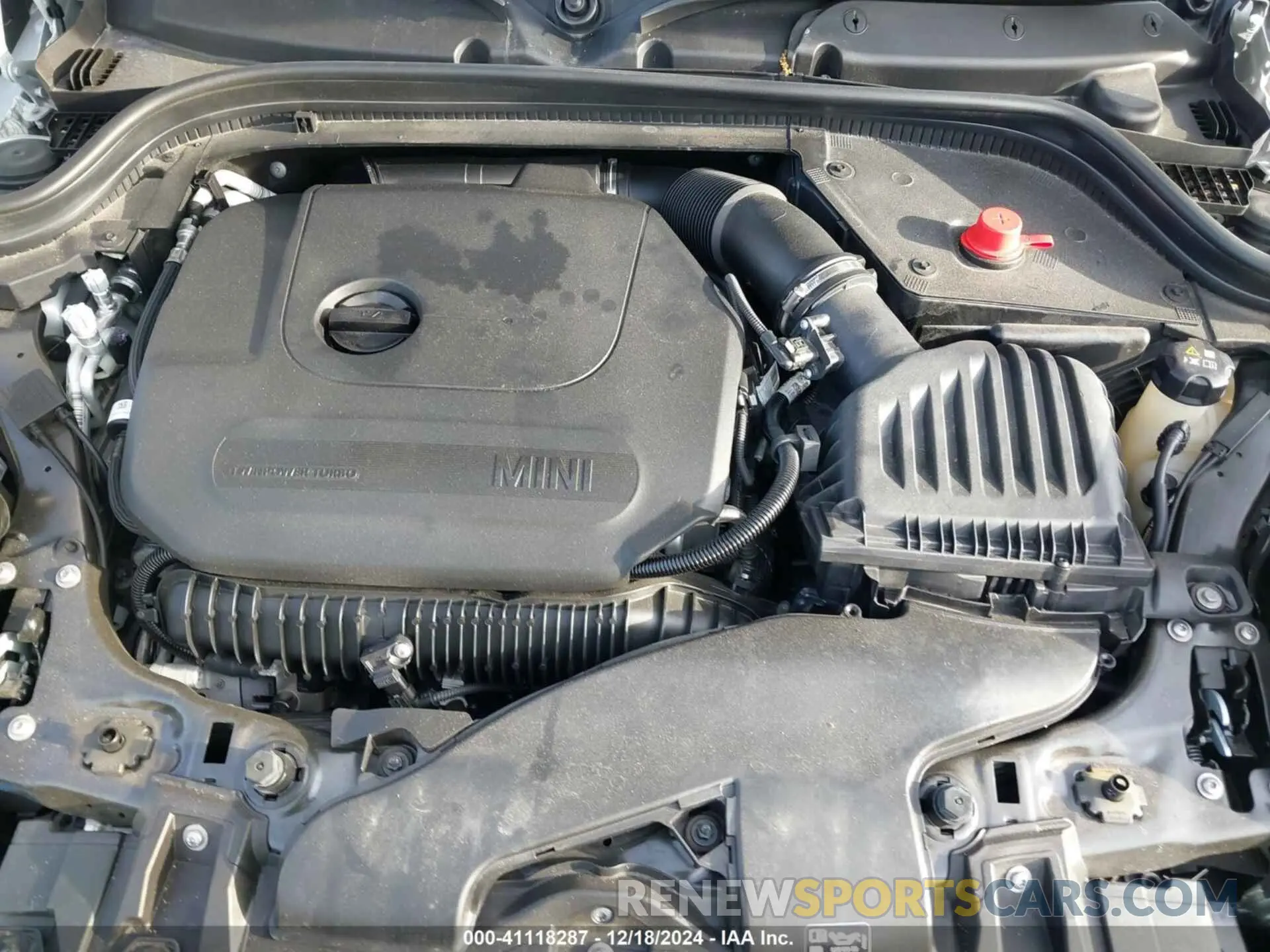 10 fotografías del automóvil dañado WMW53DK0XP2T48529 MINI HARDTOP 2023