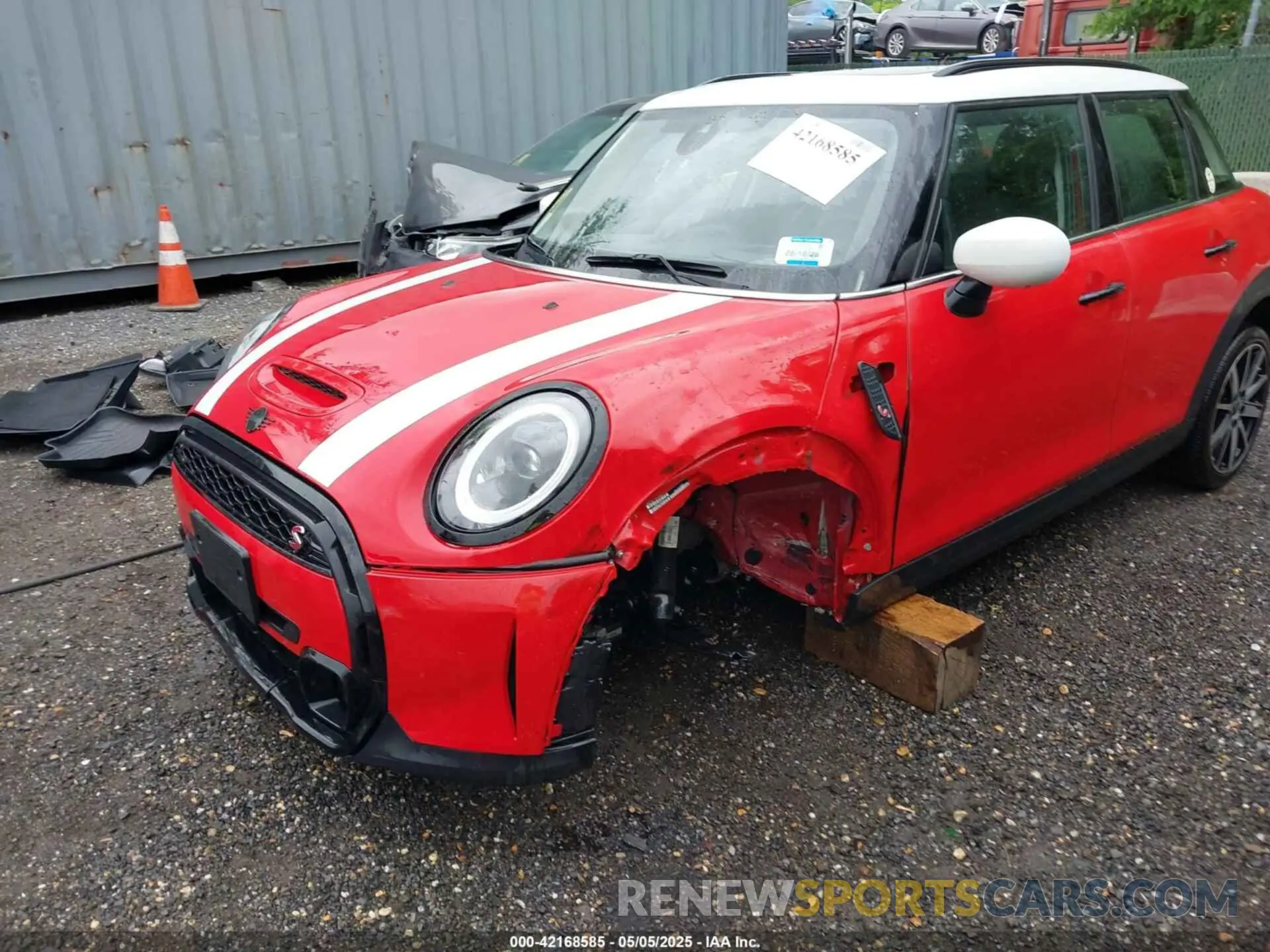 6 fotografías del automóvil dañado WMW53DK01R2U74636 MINI HARDTOP 2024