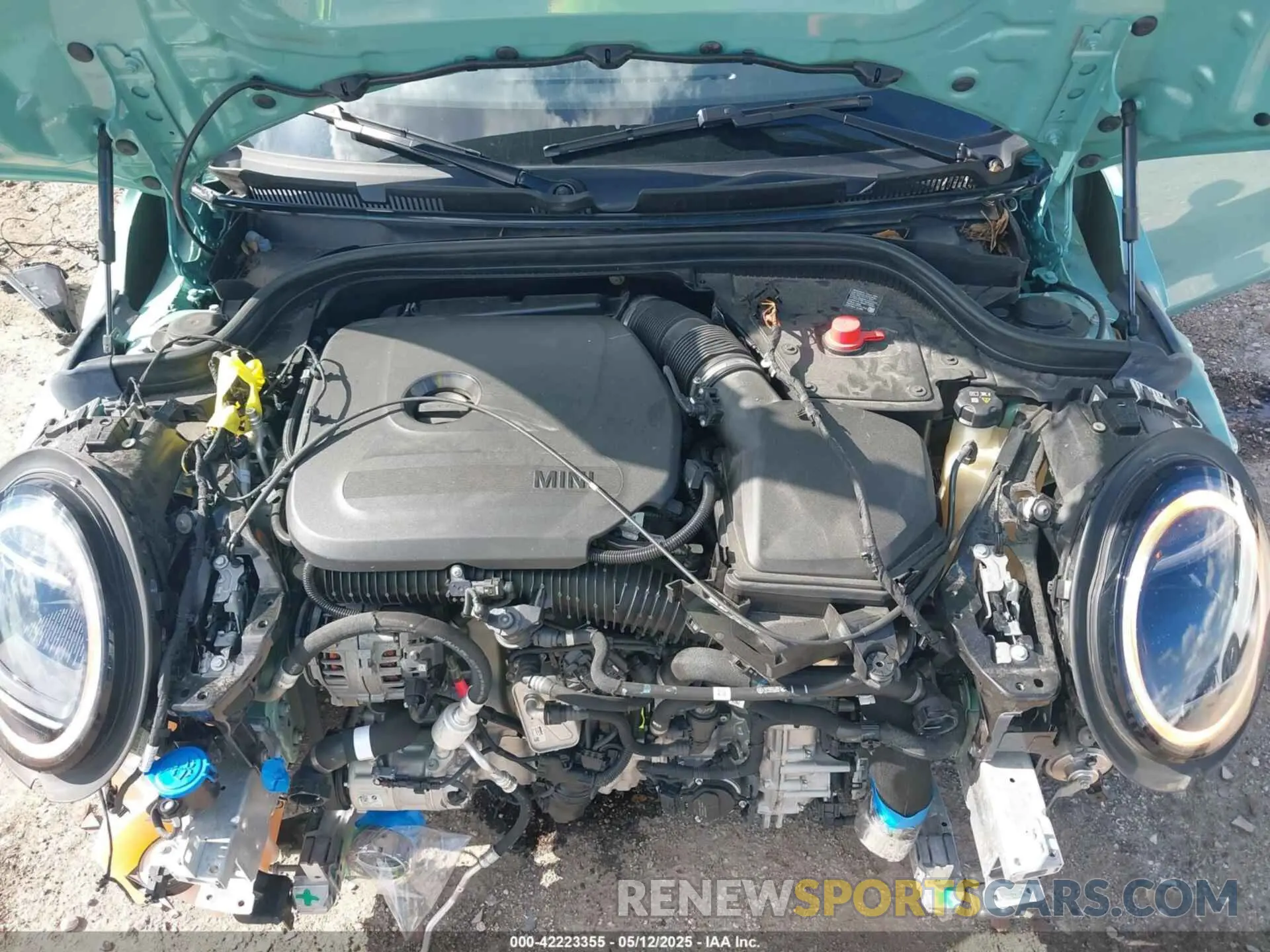 10 fotografías del automóvil dañado WMW23GD00S2W11766 MINI HARDTOP 2025