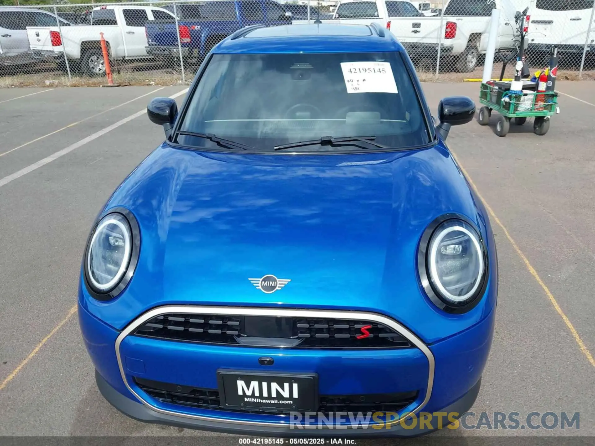 6 fotografías del automóvil dañado WMW53GD06S2X07348 MINI HARDTOP 2025