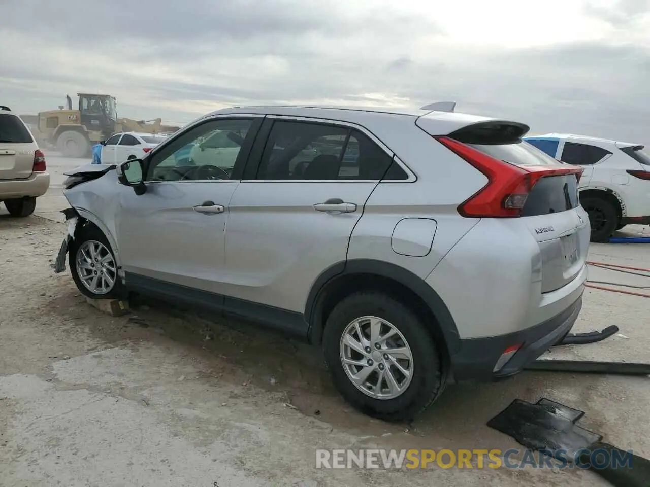 2 fotografías del automóvil dañado JA4AS3AA0KZ016473 MITSUBISHI ECLIPSE 2019