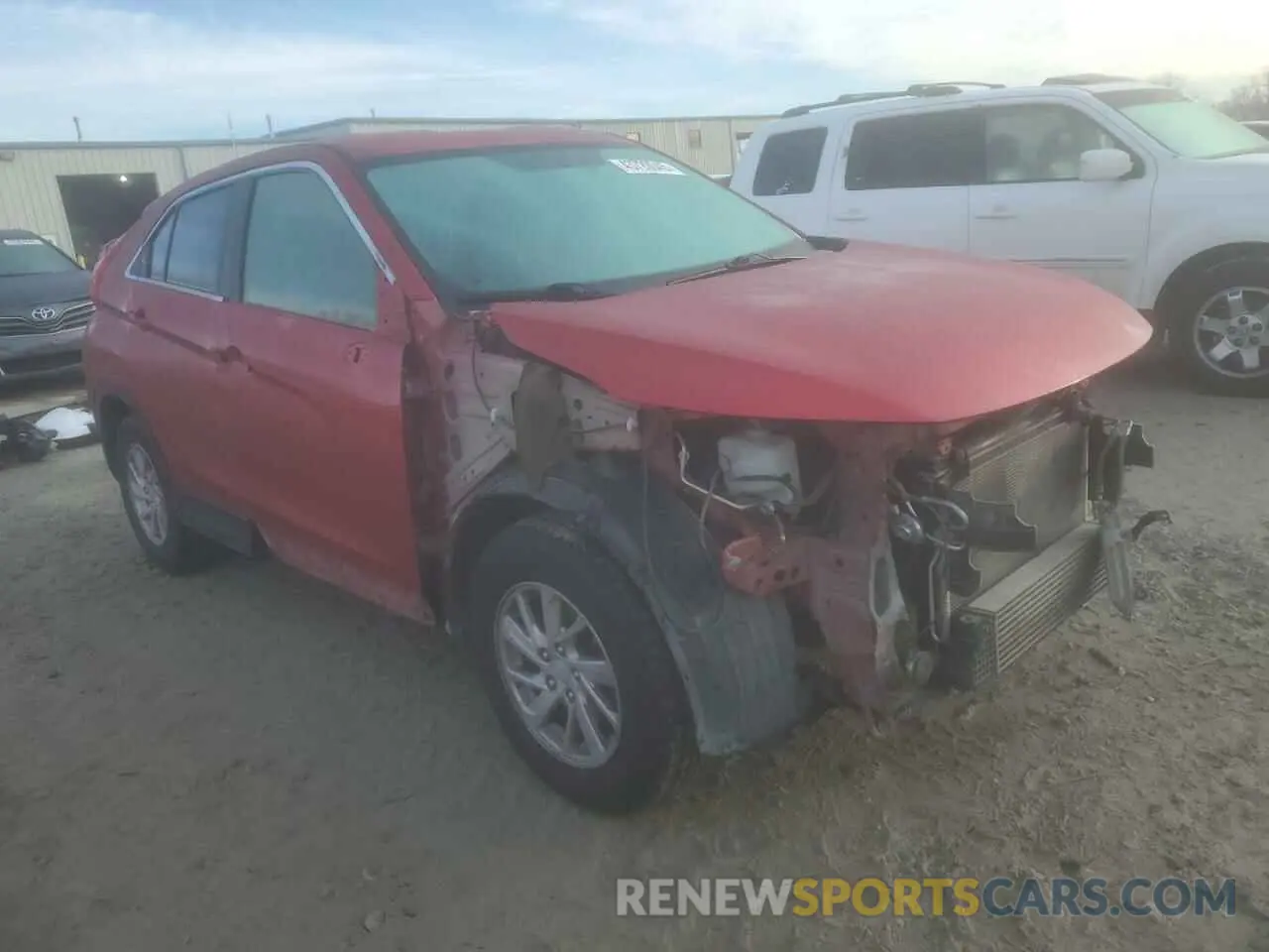 4 fotografías del automóvil dañado JA4AS3AA5KZ001368 MITSUBISHI ECLIPSE 2019