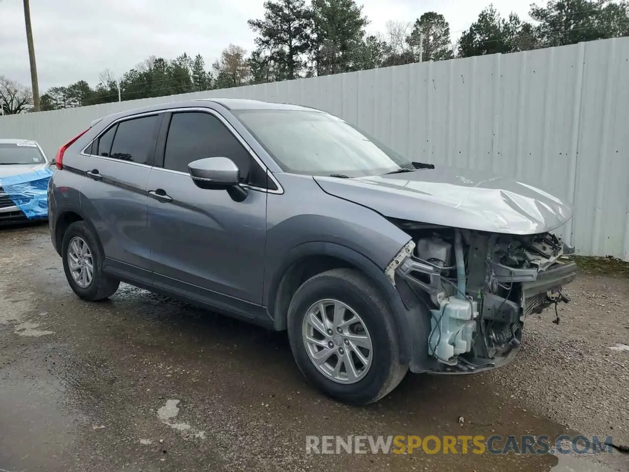 4 fotografías del automóvil dañado JA4AT3AA2KZ033725 MITSUBISHI ECLIPSE 2019