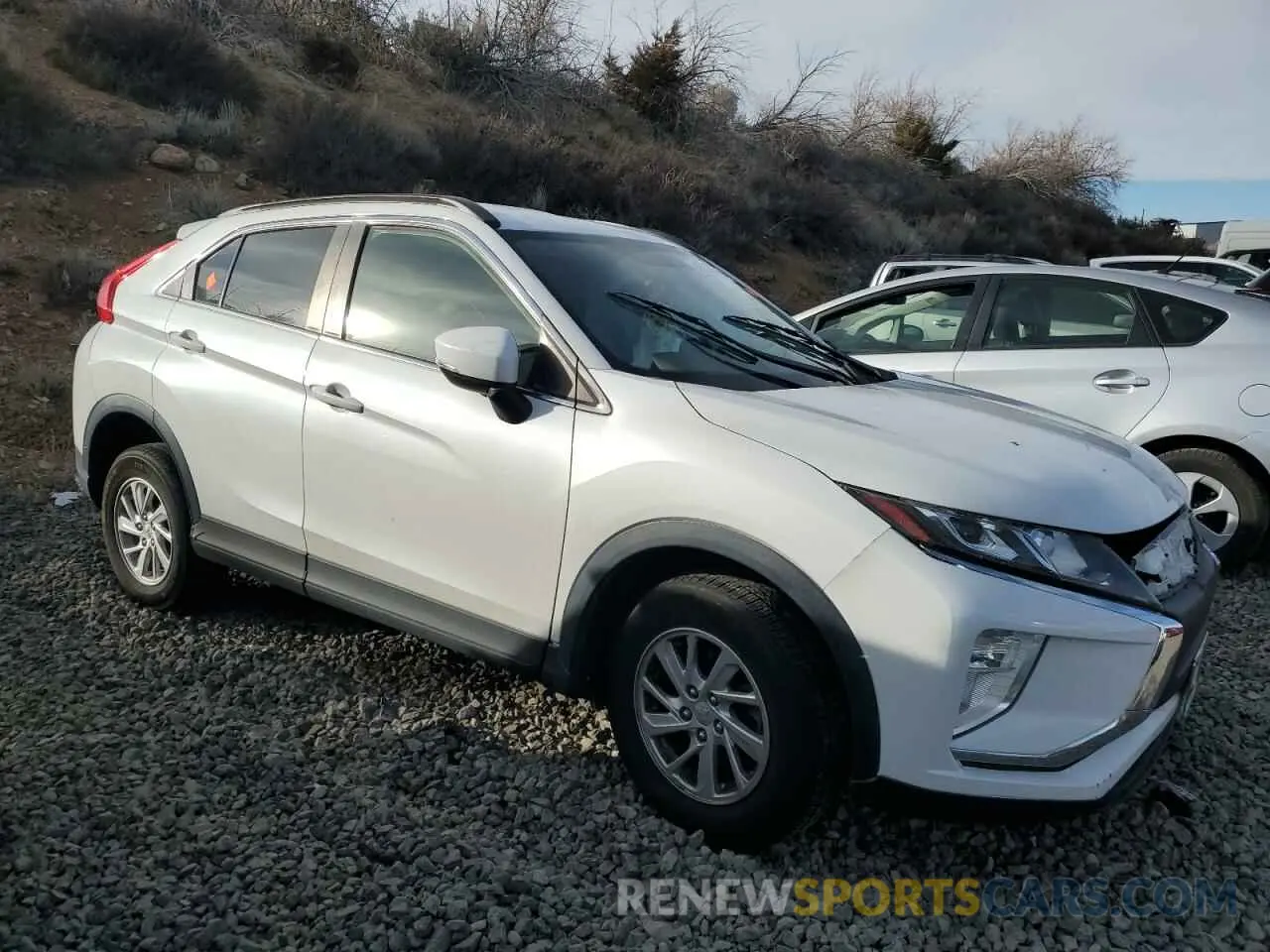 4 fotografías del automóvil dañado JA4AT3AA3KZ000409 MITSUBISHI ECLIPSE 2019