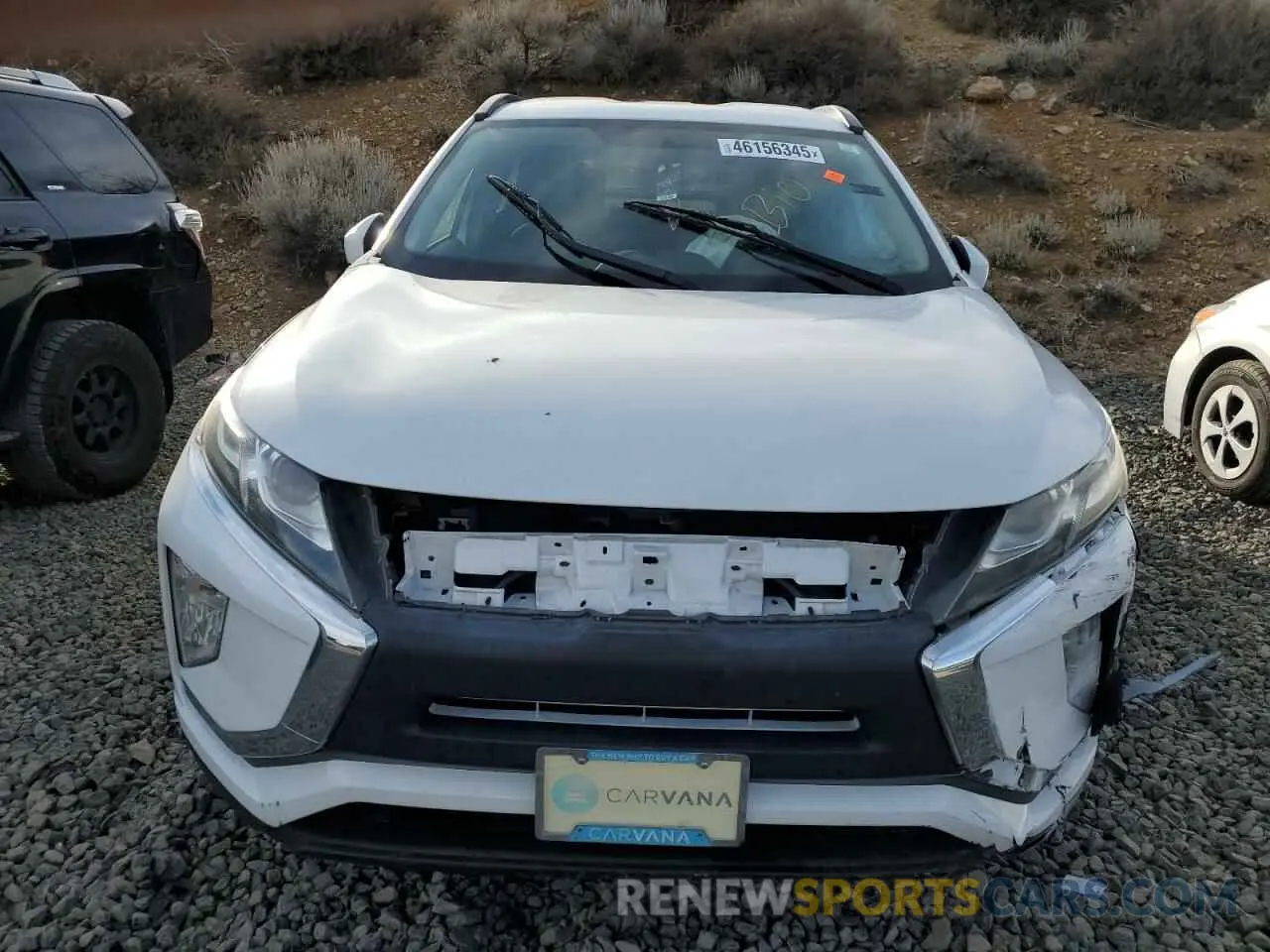 5 fotografías del automóvil dañado JA4AT3AA3KZ000409 MITSUBISHI ECLIPSE 2019