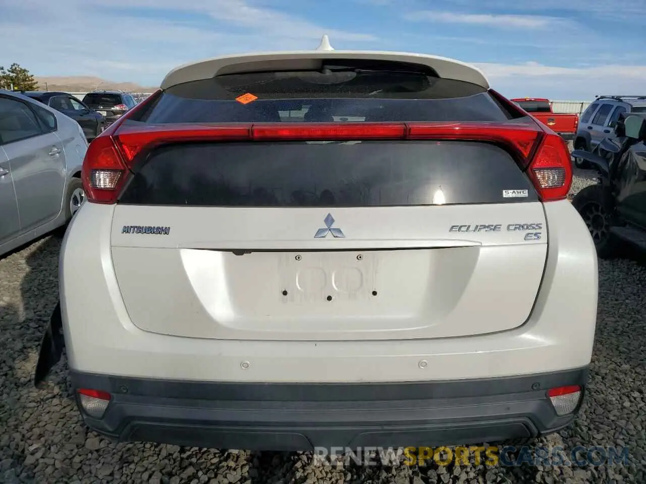 6 fotografías del automóvil dañado JA4AT3AA3KZ000409 MITSUBISHI ECLIPSE 2019