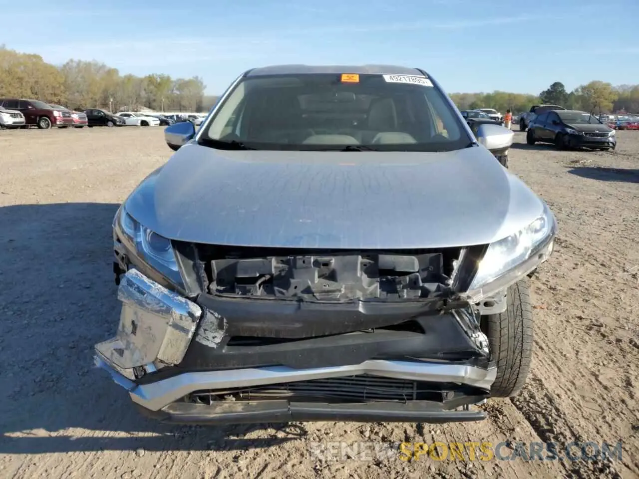 5 fotografías del automóvil dañado JA4AT3AA3KZ028985 MITSUBISHI ECLIPSE 2019