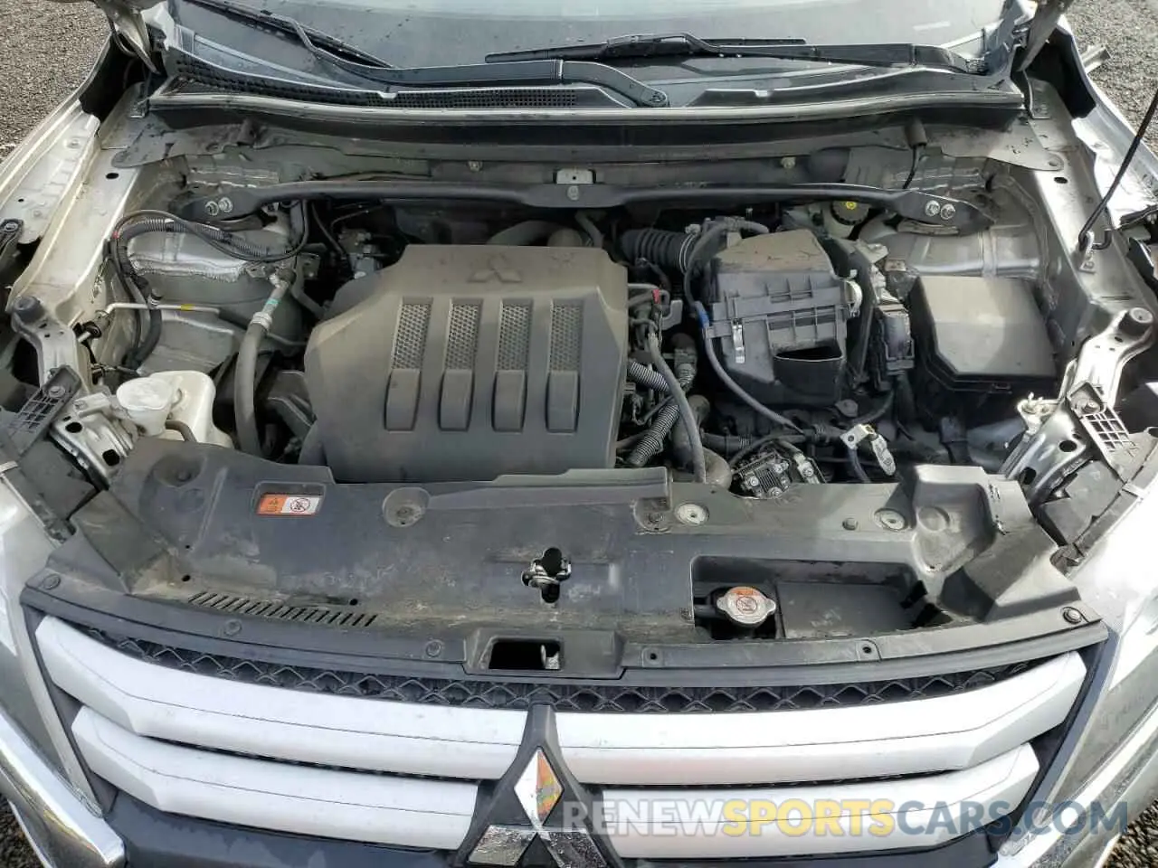 12 fotografías del automóvil dañado JA4AT3AA3KZ030493 MITSUBISHI ECLIPSE 2019