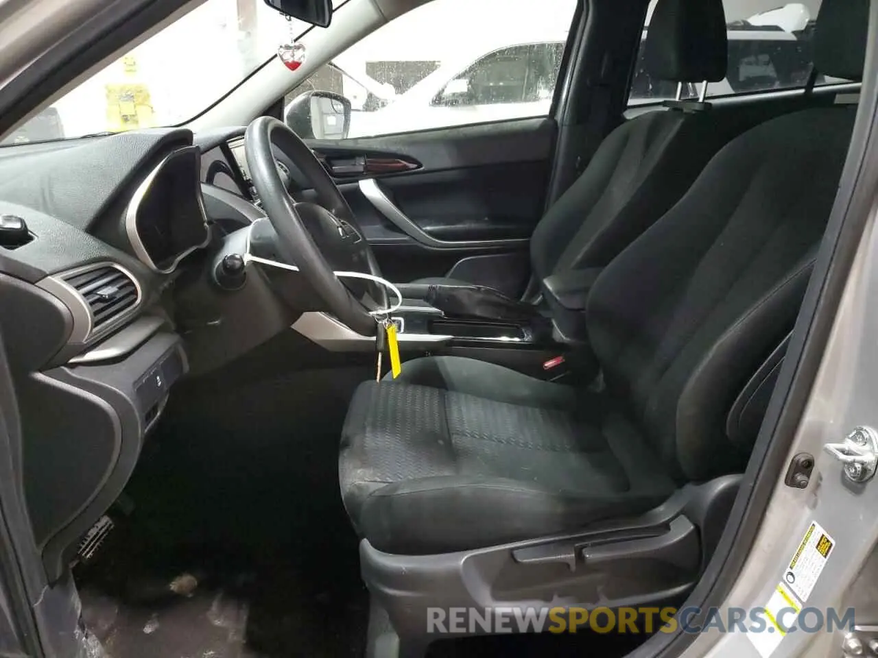 7 fotografías del automóvil dañado JA4AT3AA3KZ040506 MITSUBISHI ECLIPSE 2019