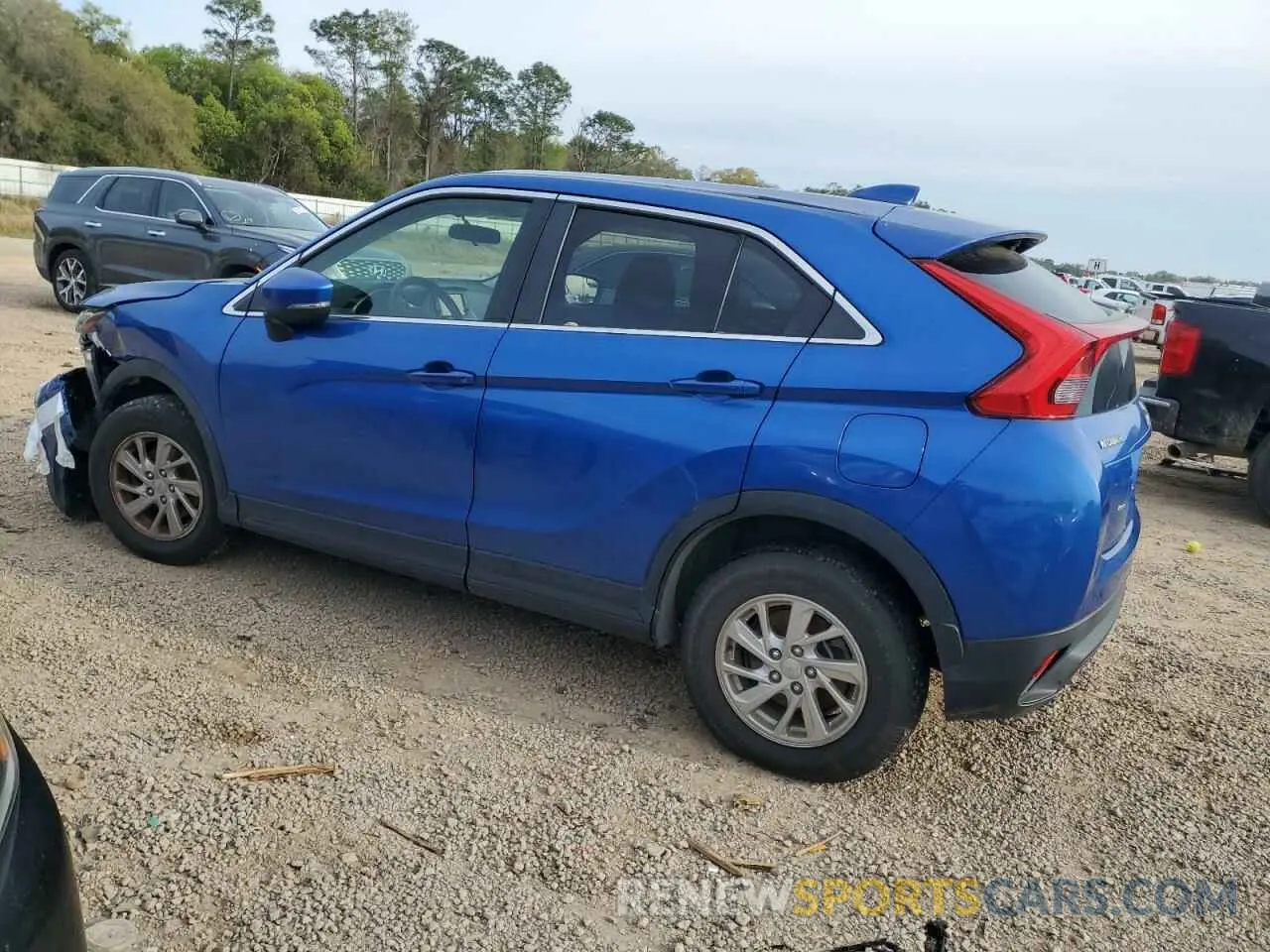2 fotografías del automóvil dañado JA4AT3AA4KZ028672 MITSUBISHI ECLIPSE 2019