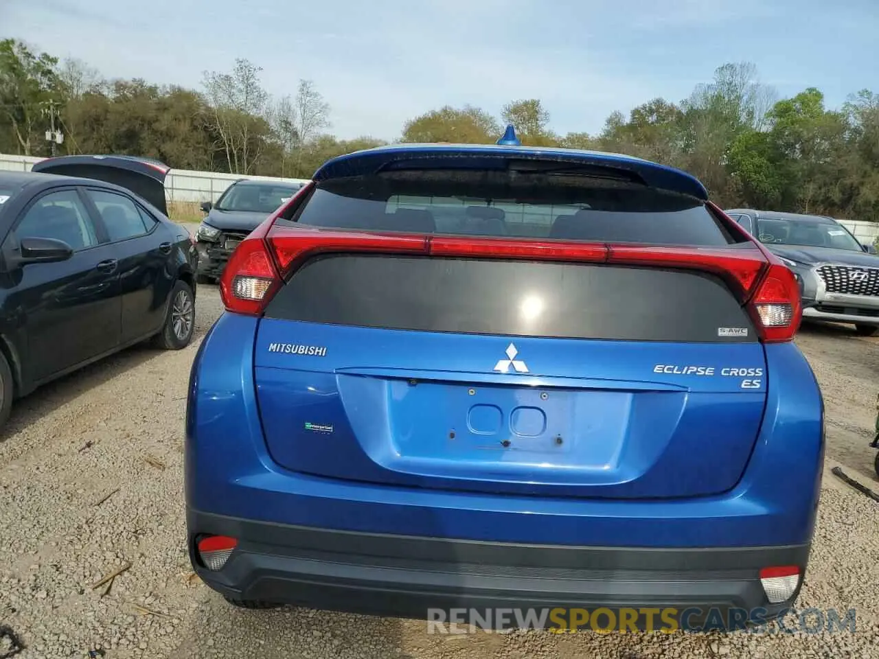 6 fotografías del automóvil dañado JA4AT3AA4KZ028672 MITSUBISHI ECLIPSE 2019