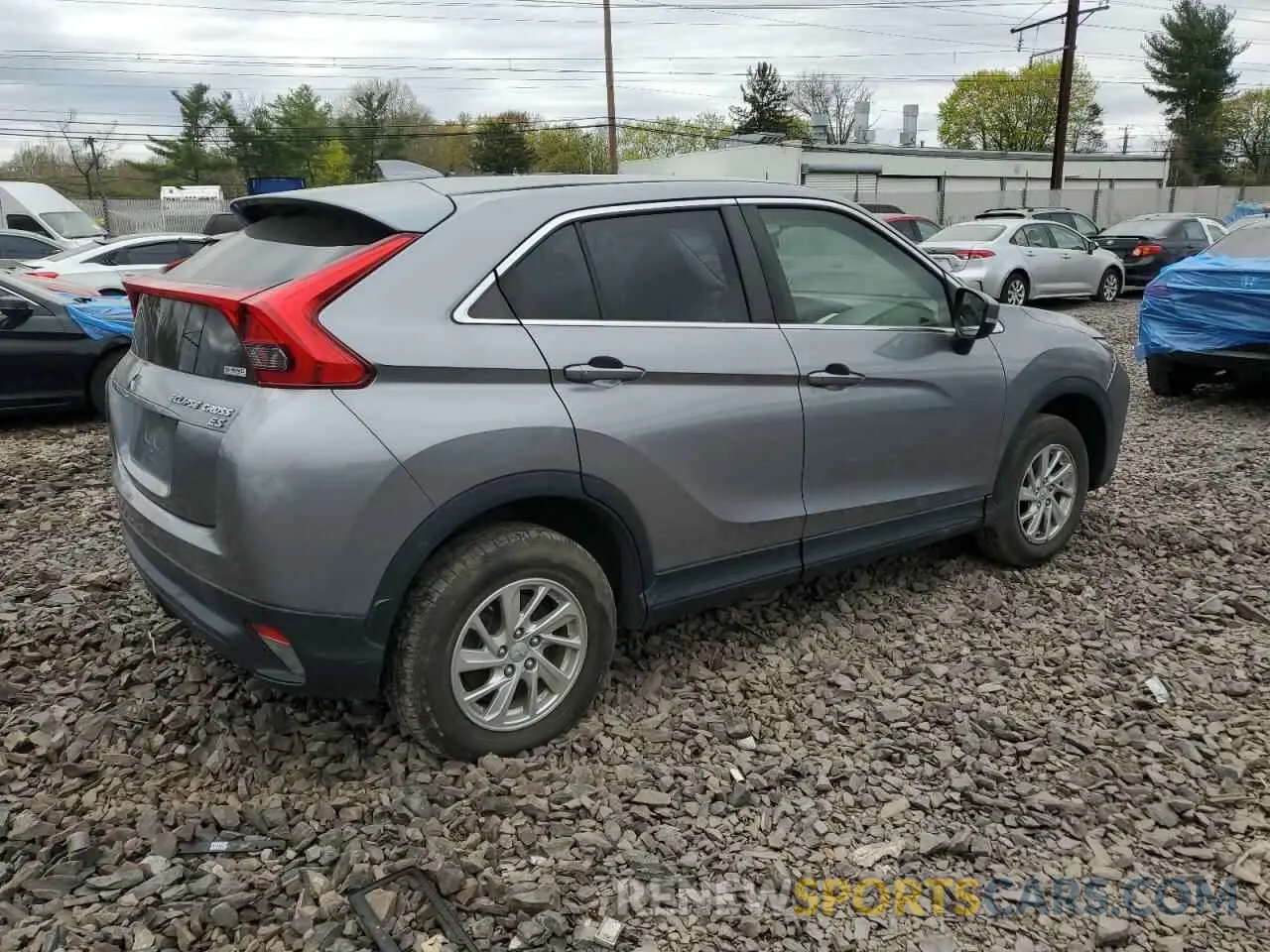 3 fotografías del automóvil dañado JA4AT3AA4KZ040451 MITSUBISHI ECLIPSE 2019