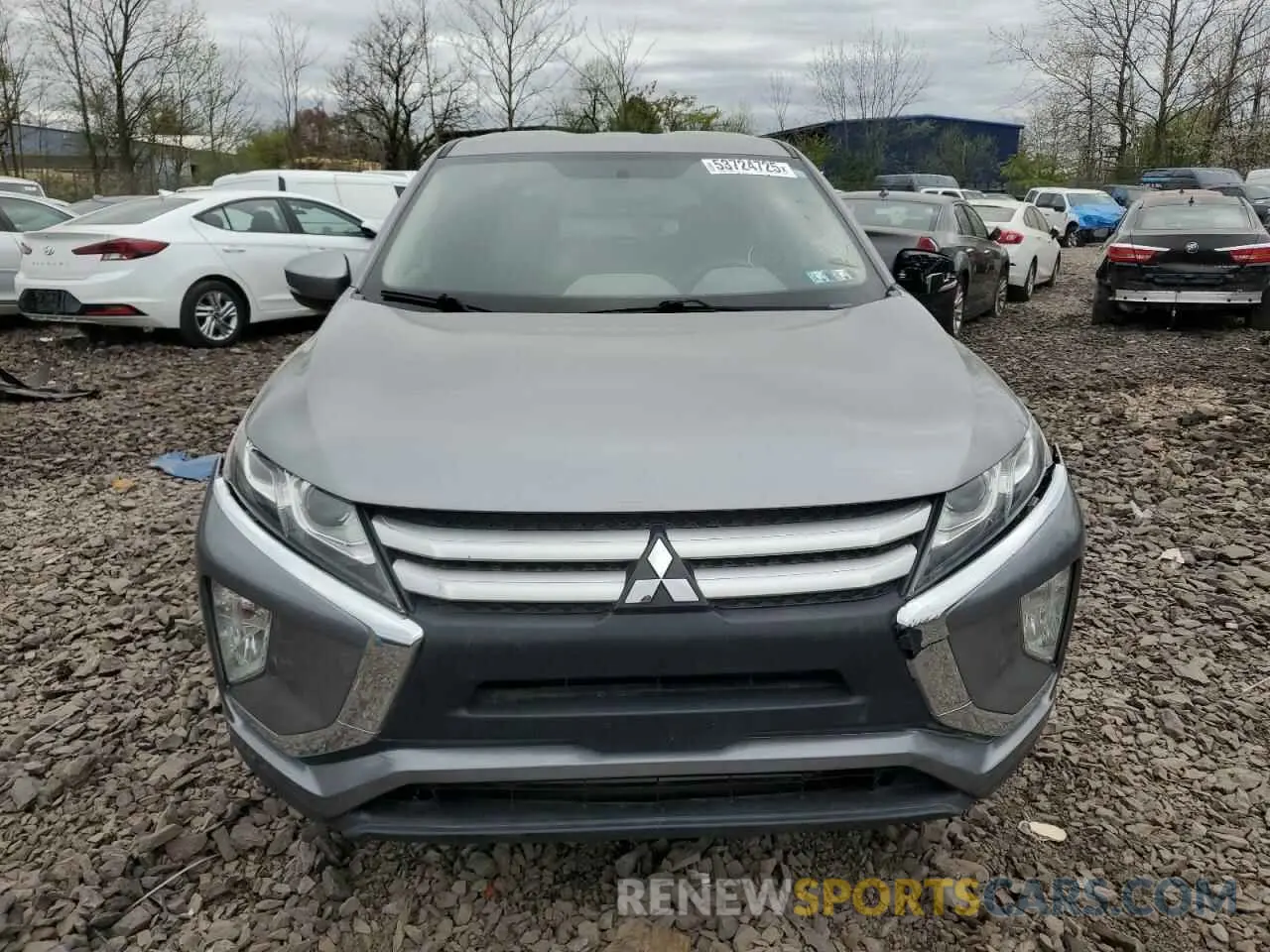 5 fotografías del automóvil dañado JA4AT3AA4KZ040451 MITSUBISHI ECLIPSE 2019