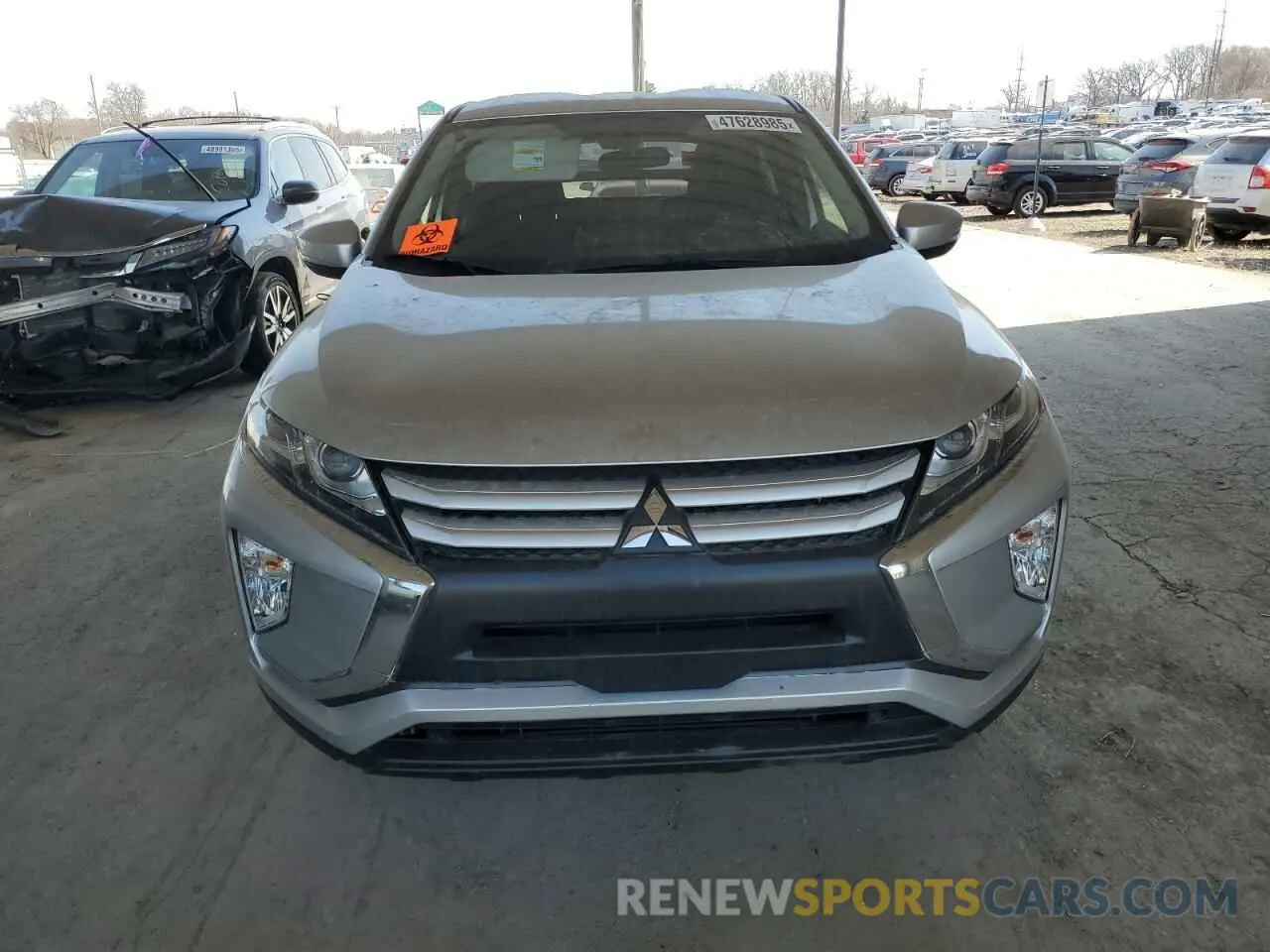 5 fotografías del automóvil dañado JA4AT3AA5KZ016465 MITSUBISHI ECLIPSE 2019