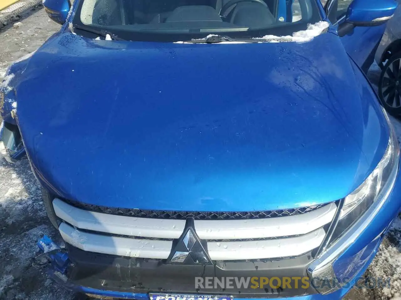 12 fotografías del automóvil dañado JA4AT3AA5KZ033931 MITSUBISHI ECLIPSE 2019