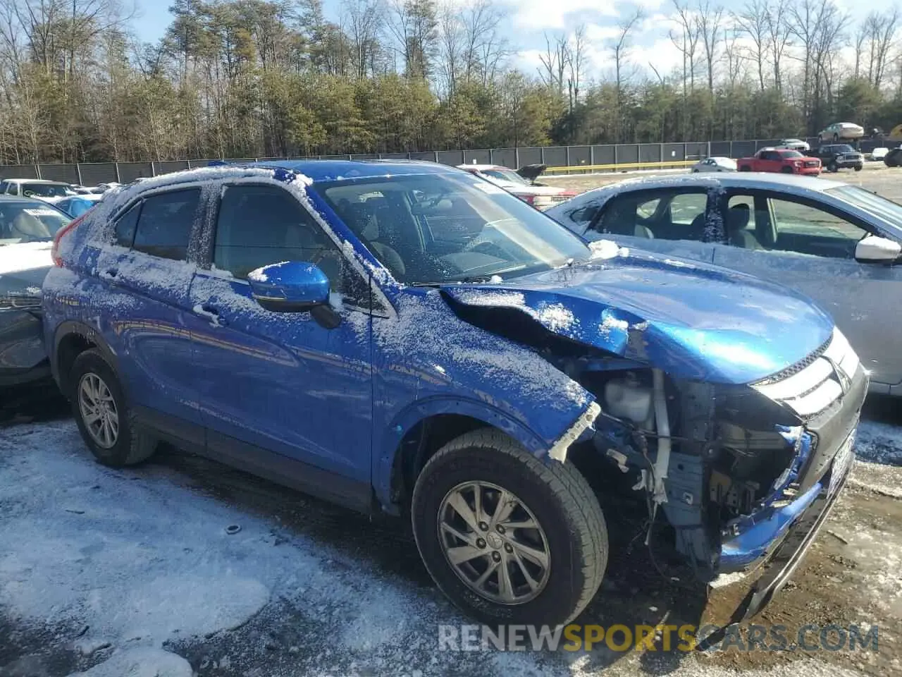4 fotografías del automóvil dañado JA4AT3AA5KZ033931 MITSUBISHI ECLIPSE 2019