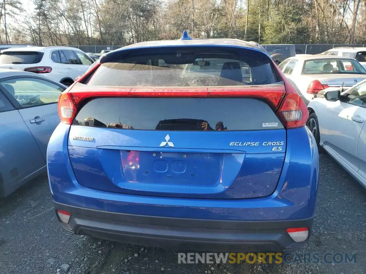 6 fotografías del automóvil dañado JA4AT3AA5KZ033931 MITSUBISHI ECLIPSE 2019