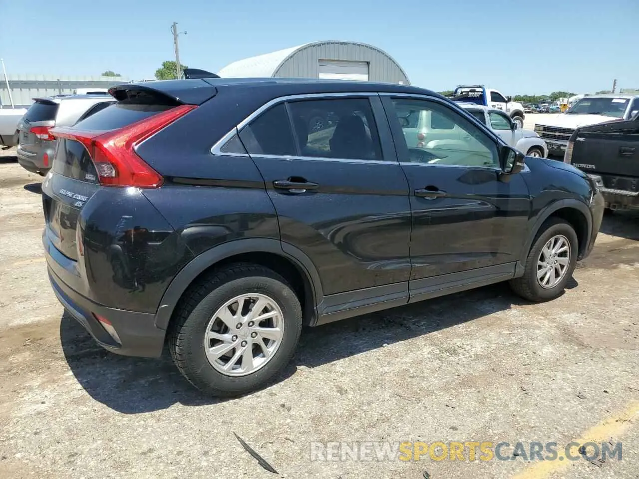 3 fotografías del automóvil dañado JA4AT3AA8KZ031056 MITSUBISHI ECLIPSE 2019