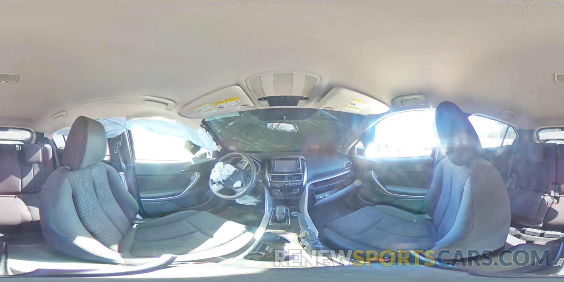 13 fotografías del automóvil dañado JA4AT3AA8KZ032465 MITSUBISHI ECLIPSE 2019