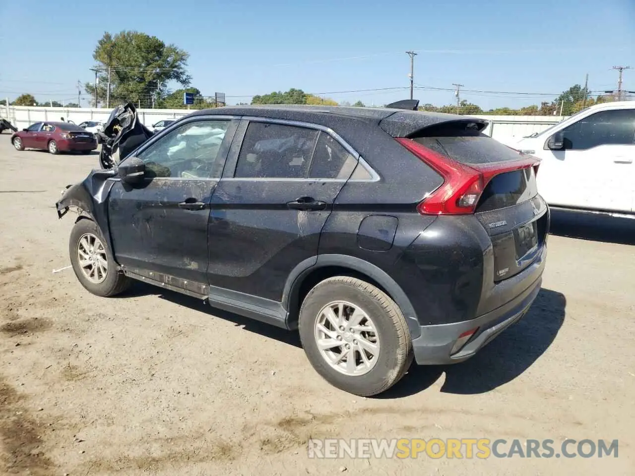 2 fotografías del automóvil dañado JA4AT3AA8KZ032465 MITSUBISHI ECLIPSE 2019
