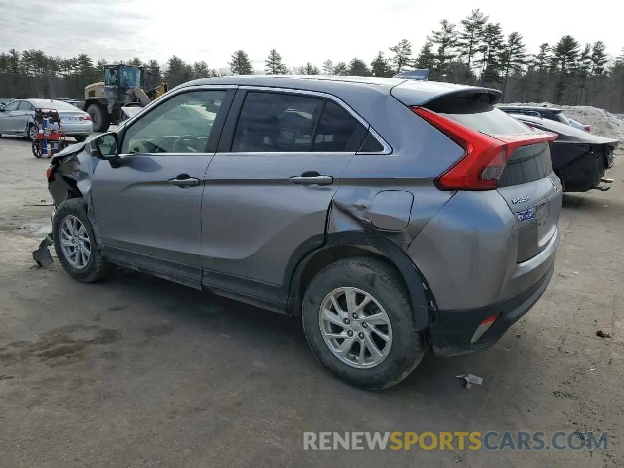 2 fotografías del automóvil dañado JA4AT3AAXKZ015974 MITSUBISHI ECLIPSE 2019
