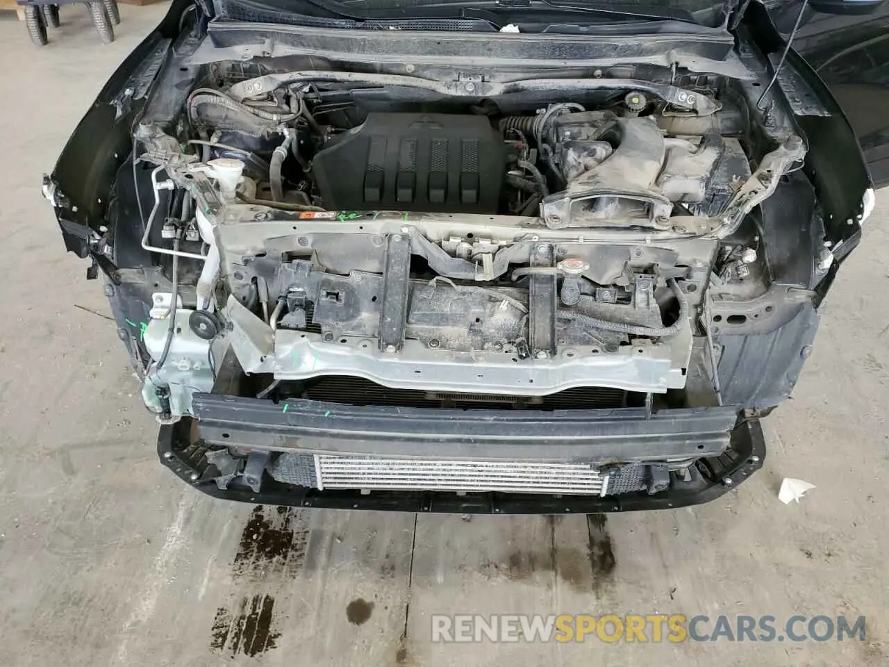 12 fotografías del automóvil dañado JA4AT3AAXKZ030605 MITSUBISHI ECLIPSE 2019