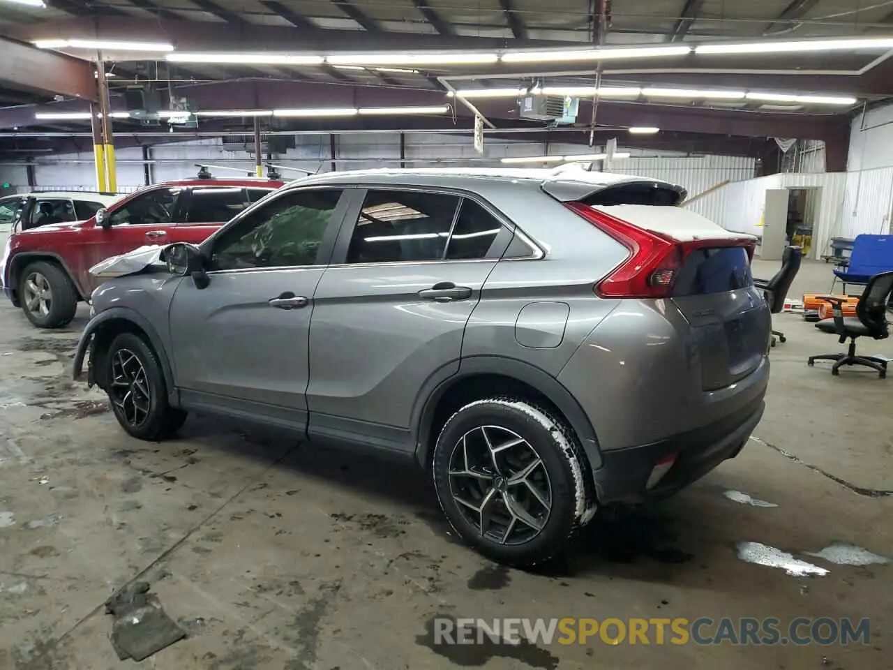 2 fotografías del automóvil dañado JA4AT4AA3KZ018267 MITSUBISHI ECLIPSE 2019