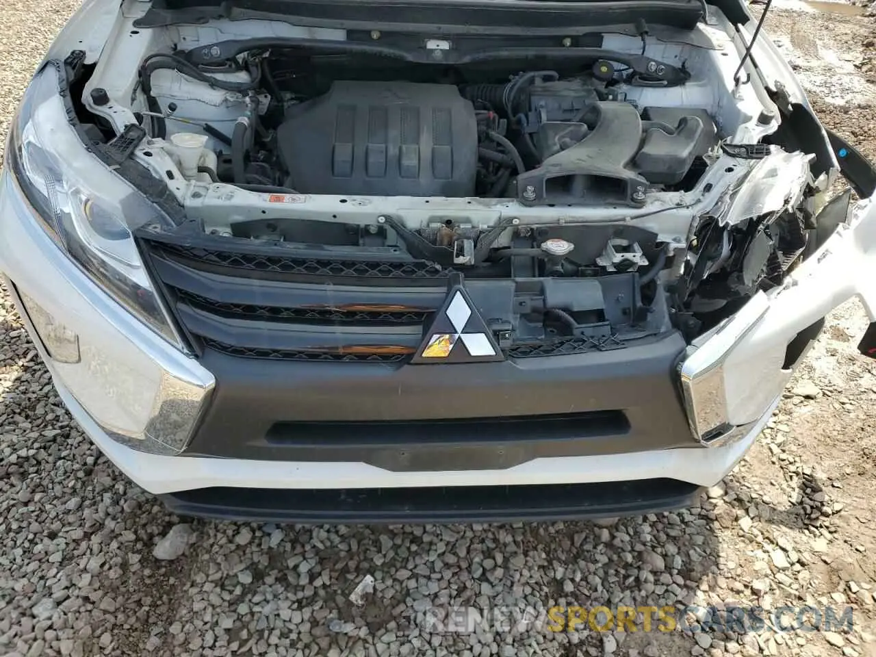 12 fotografías del automóvil dañado JA4AT4AA8KZ019771 MITSUBISHI ECLIPSE 2019
