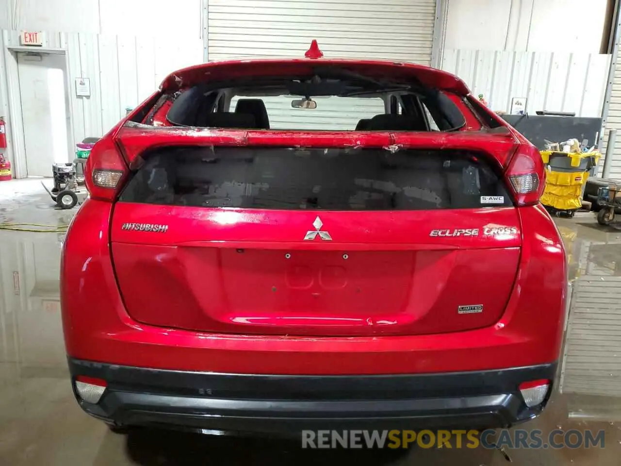 6 fotografías del automóvil dañado JA4AT4AA8KZ049661 MITSUBISHI ECLIPSE 2019