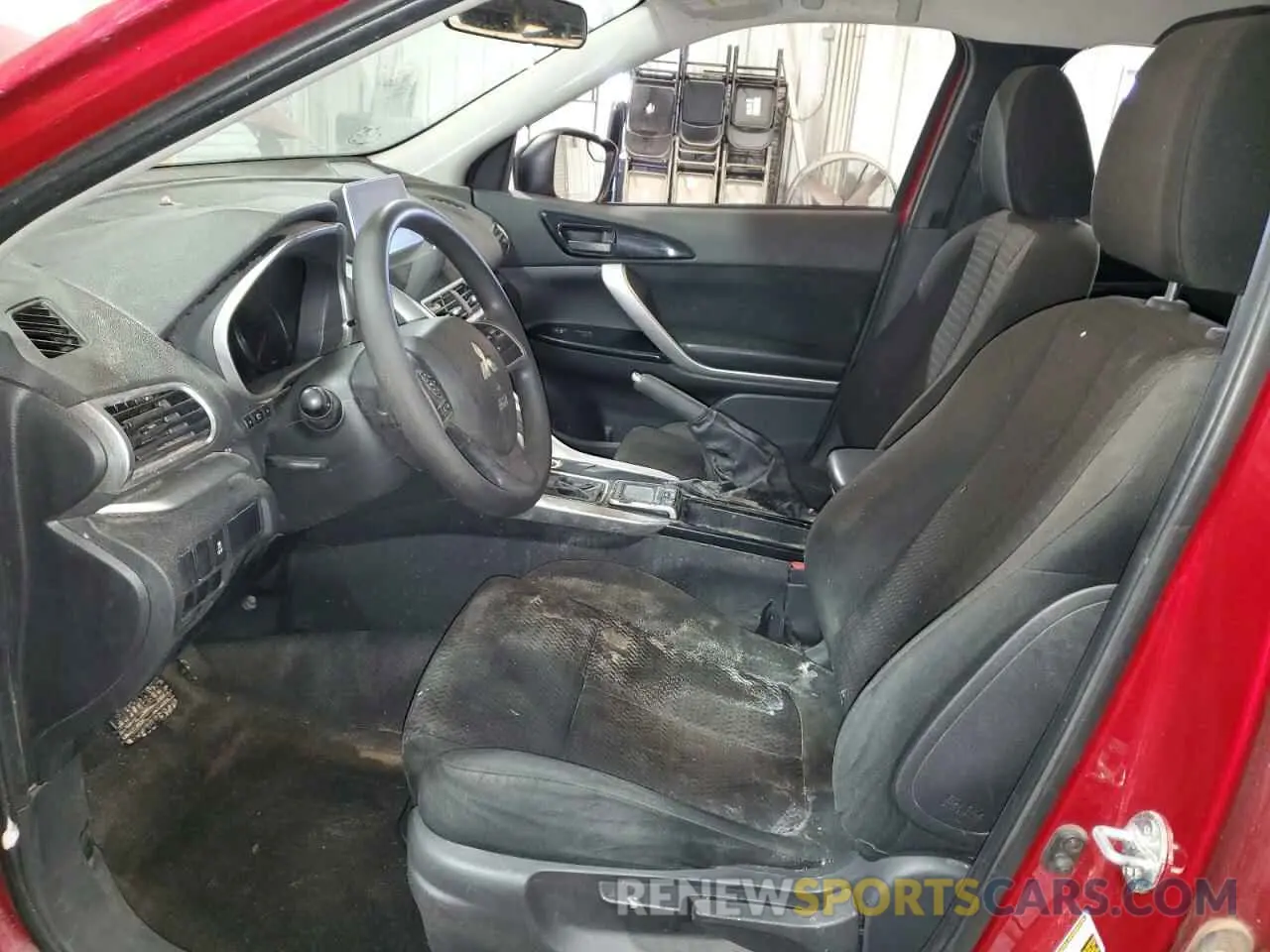 7 fotografías del automóvil dañado JA4AT4AA8KZ049661 MITSUBISHI ECLIPSE 2019