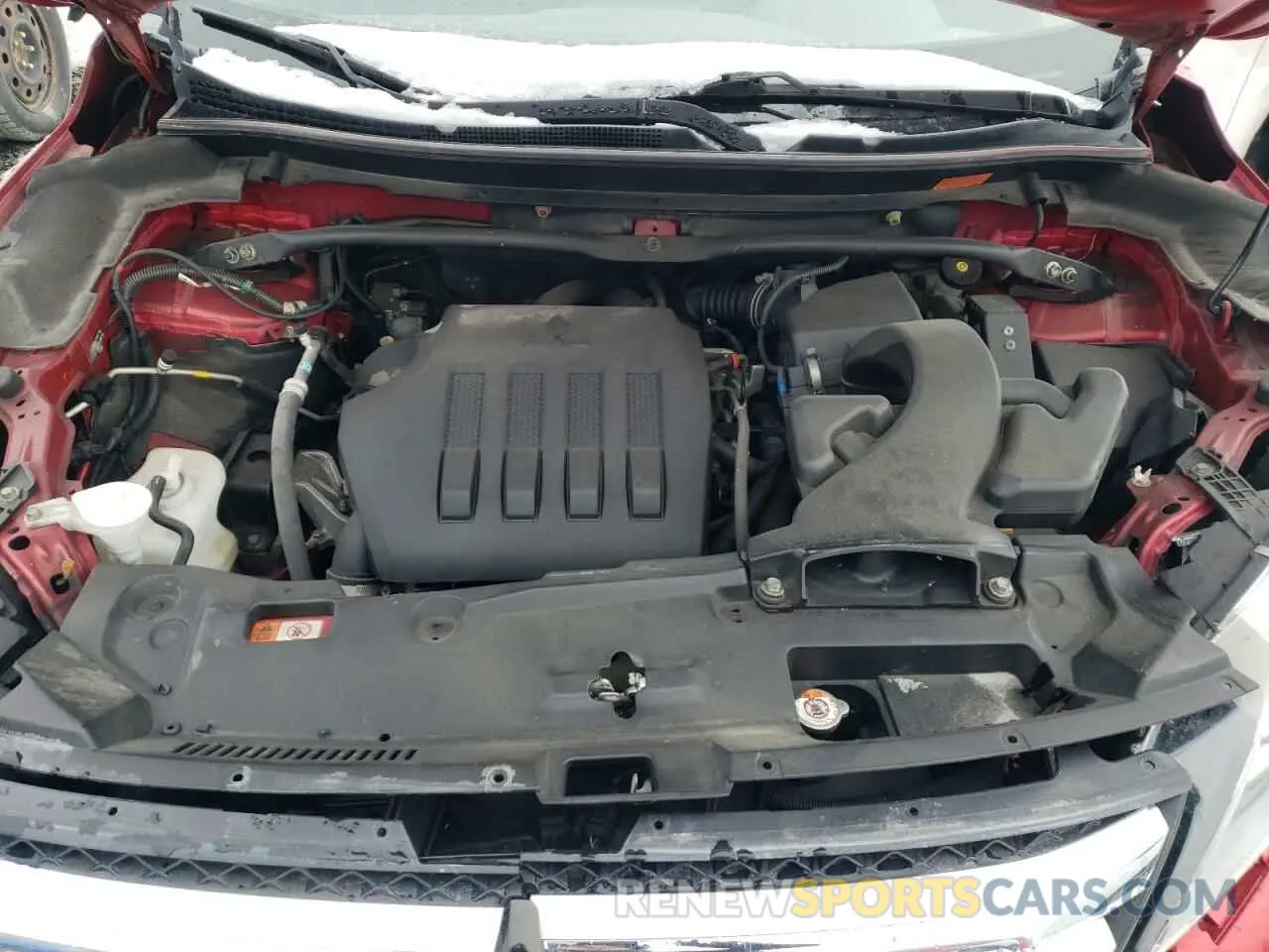 12 fotografías del automóvil dañado JA4AT4AA8KZ601921 MITSUBISHI ECLIPSE 2019