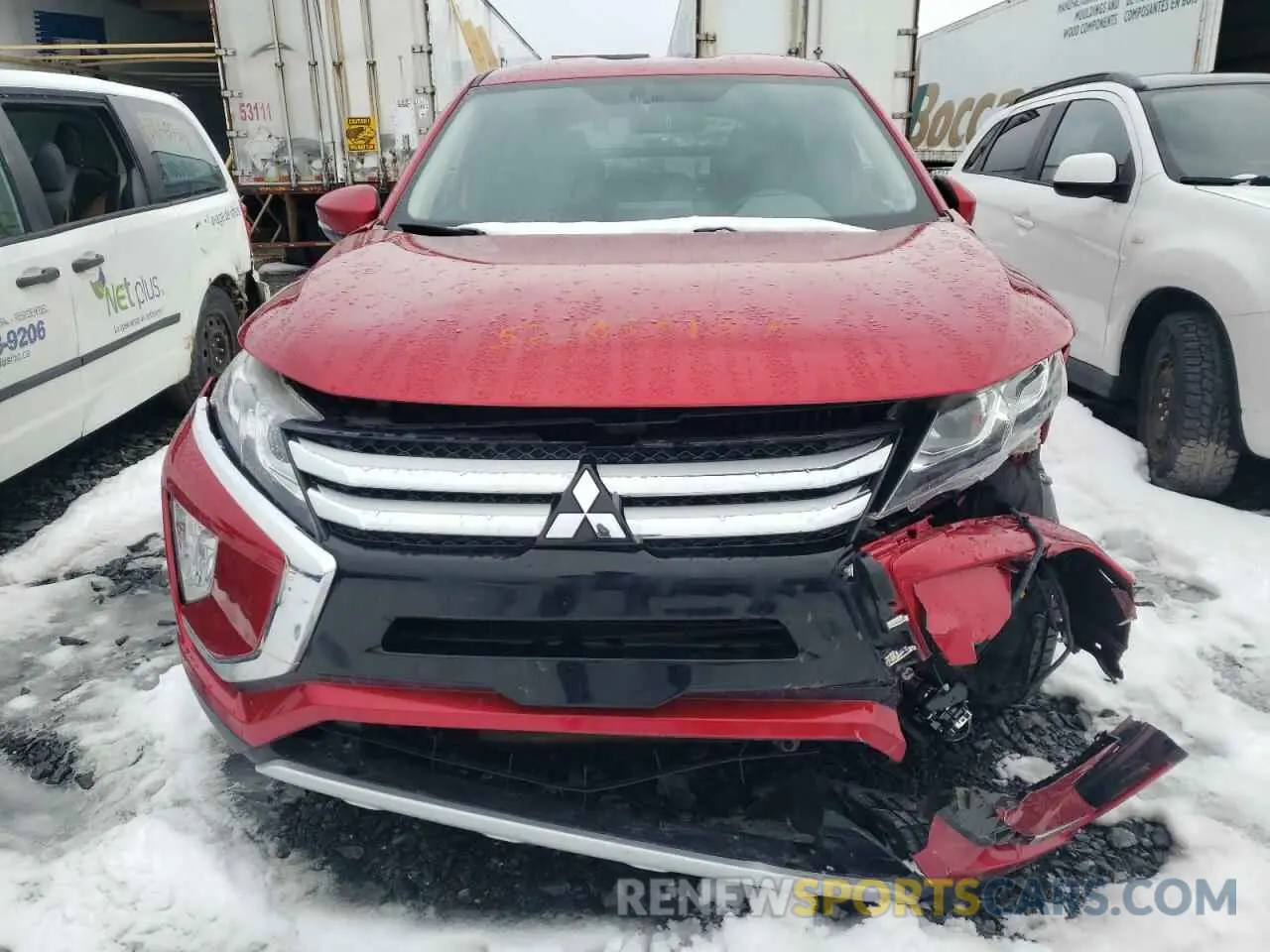 5 fotografías del automóvil dañado JA4AT4AA8KZ601921 MITSUBISHI ECLIPSE 2019
