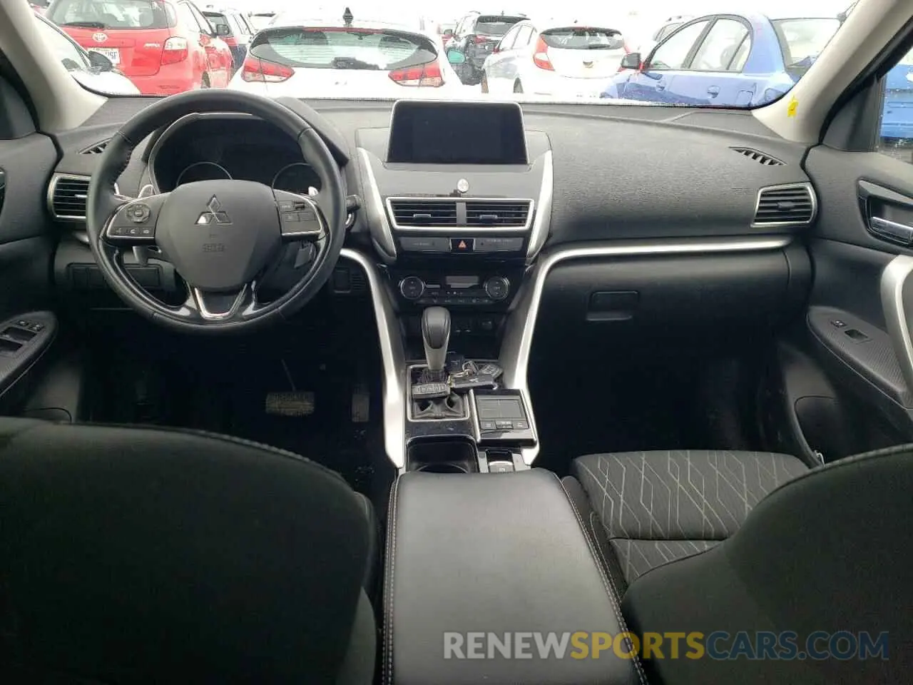 8 fotografías del automóvil dañado JA4AT4AA8KZ601921 MITSUBISHI ECLIPSE 2019