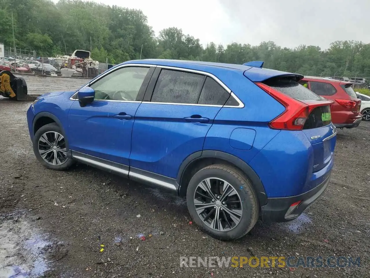 2 fotografías del automóvil dañado JA4AT5AA0KZ013419 MITSUBISHI ECLIPSE 2019