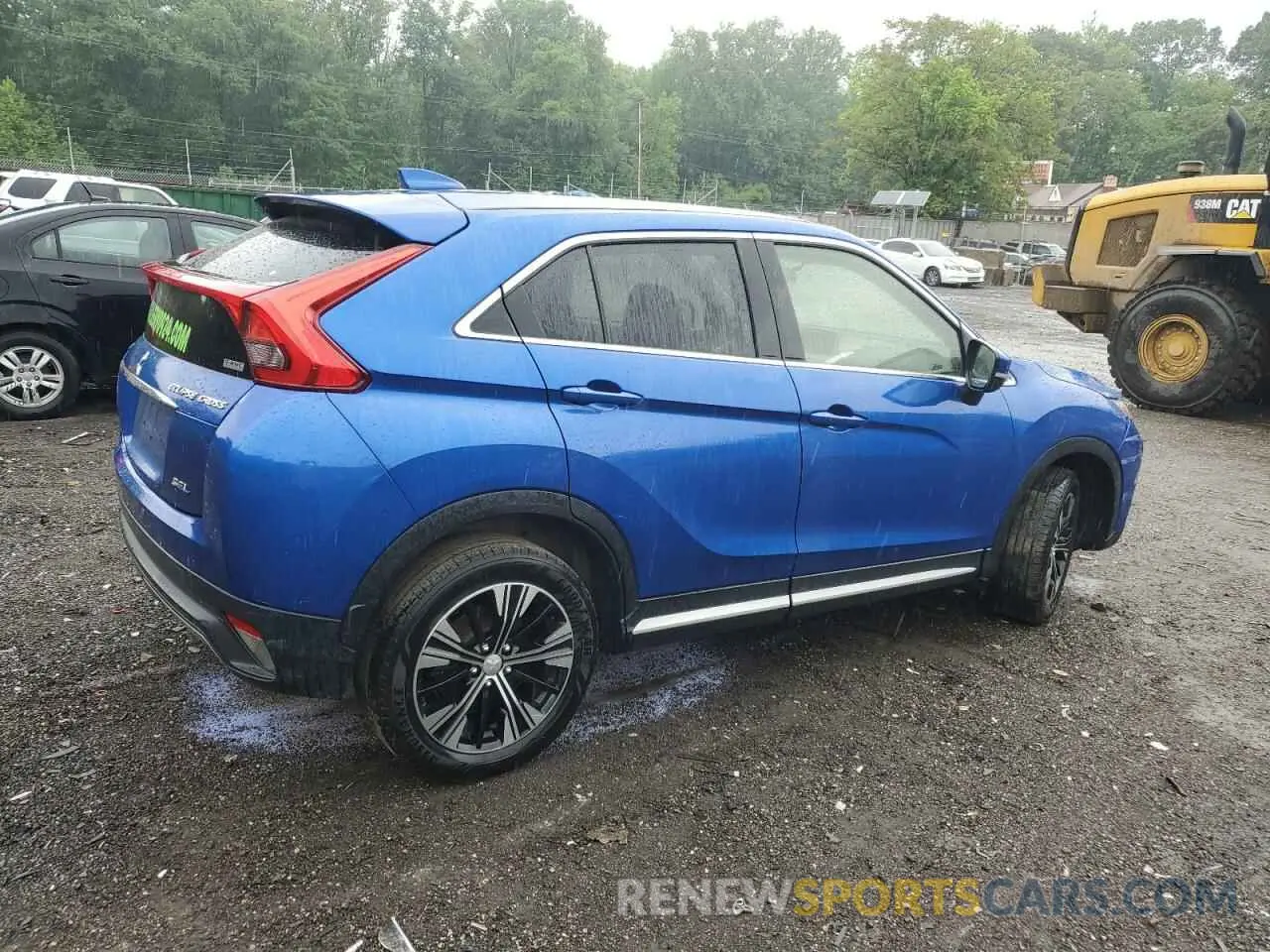 3 fotografías del automóvil dañado JA4AT5AA0KZ013419 MITSUBISHI ECLIPSE 2019