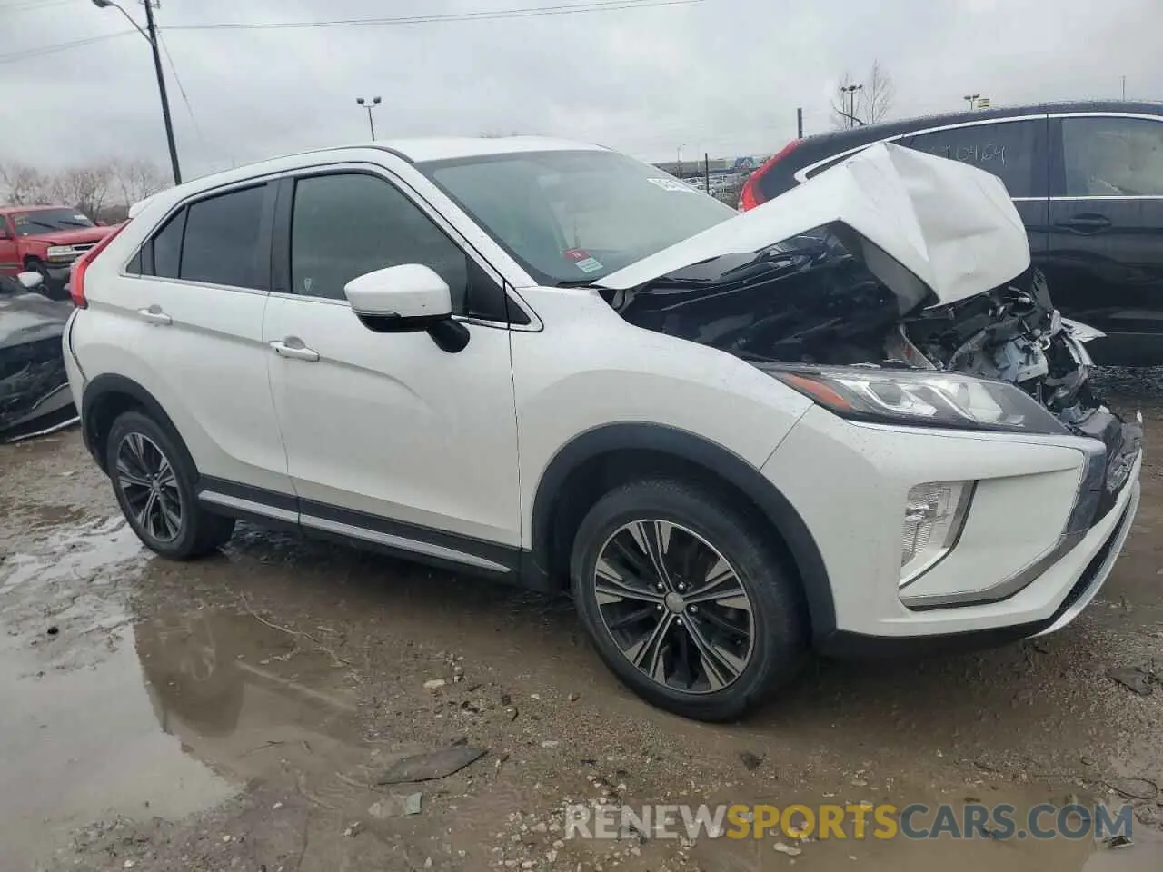 4 fotografías del automóvil dañado JA4AT5AA0KZ021553 MITSUBISHI ECLIPSE 2019