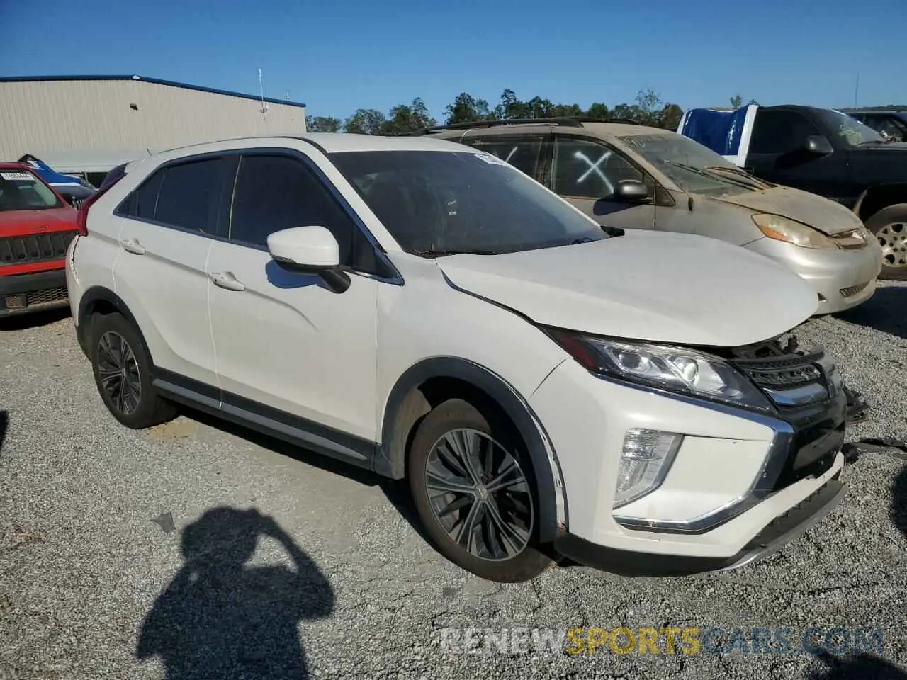 4 fotografías del automóvil dañado JA4AT5AA1KZ021335 MITSUBISHI ECLIPSE 2019