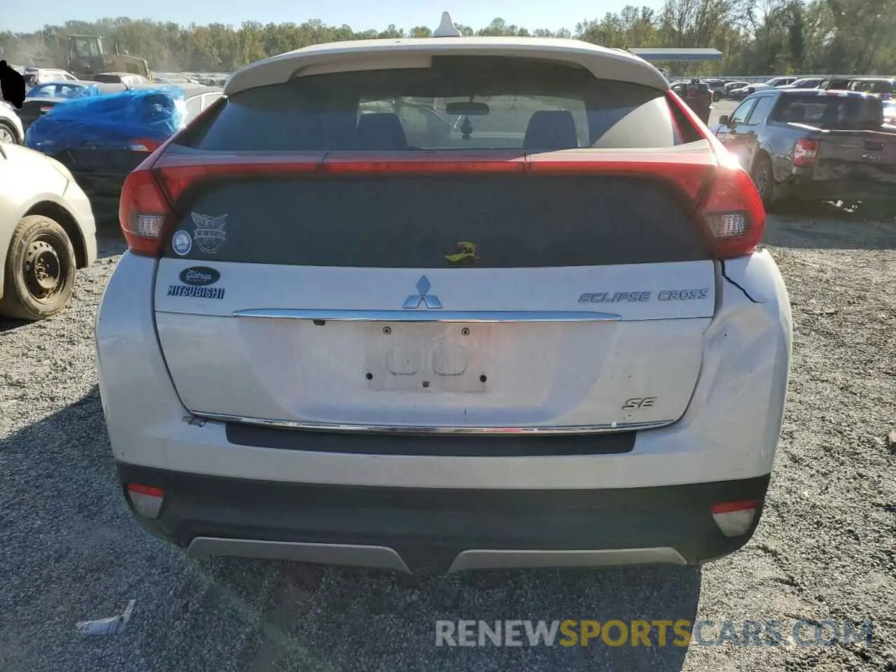 6 fotografías del automóvil dañado JA4AT5AA1KZ021335 MITSUBISHI ECLIPSE 2019