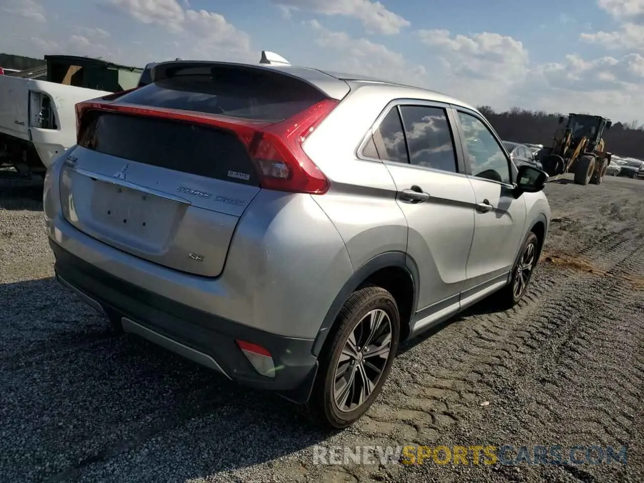 3 fotografías del automóvil dañado JA4AT5AA6KZ009844 MITSUBISHI ECLIPSE 2019